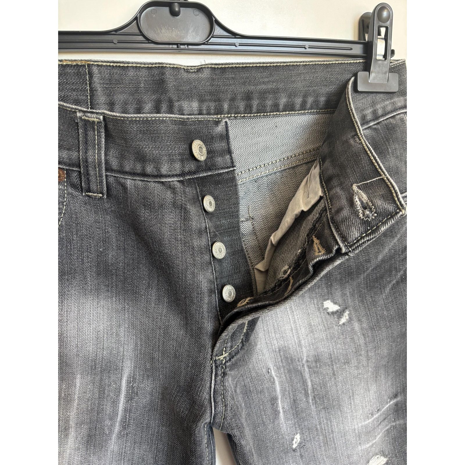 Levi's Levi's 501 Gray Jeans W32 L34 USA Made Distressed Rare 90s Size US 32 / EU 48 - 6 Thumbnail
