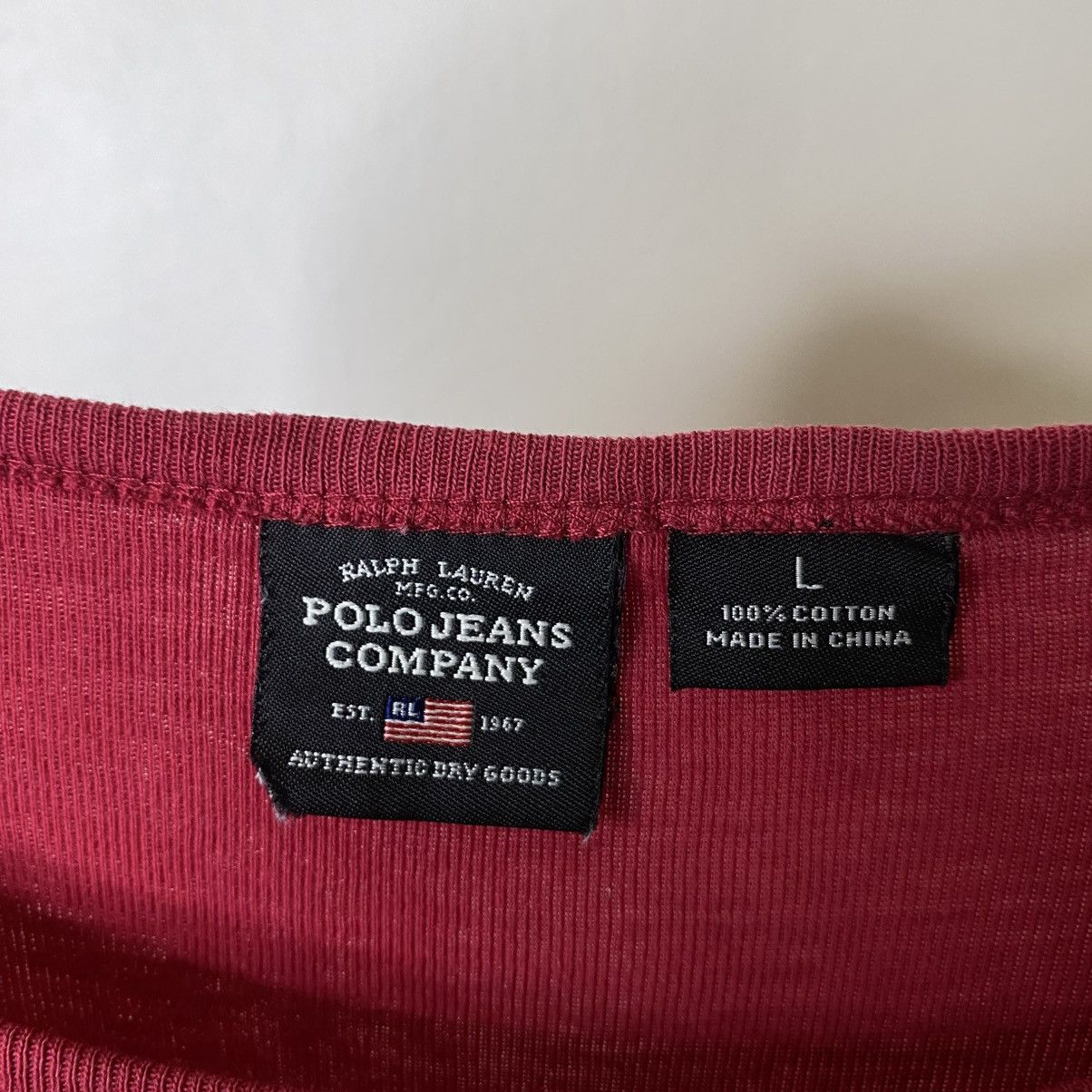 Polo Ralph Lauren Vintage Y2K Polo Jeans Ralph Lauren Women LS T Shirt Size S / US 4 / IT 40 - 4 Thumbnail