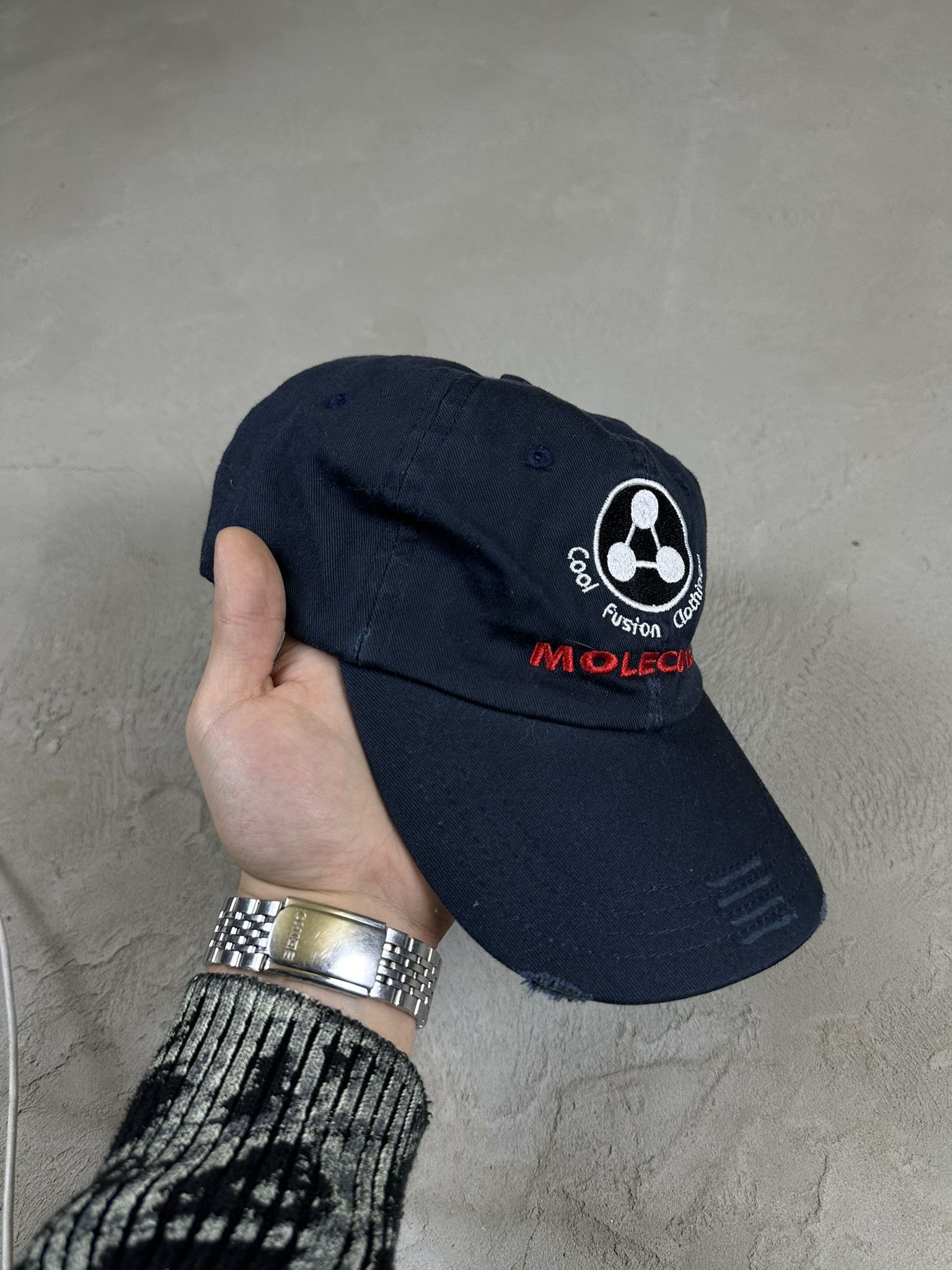 JNCO × Vintage 00s Vintage Y2k Molecule Hiphop Rap Cap Size ONE SIZE - 2 Thumbnail
