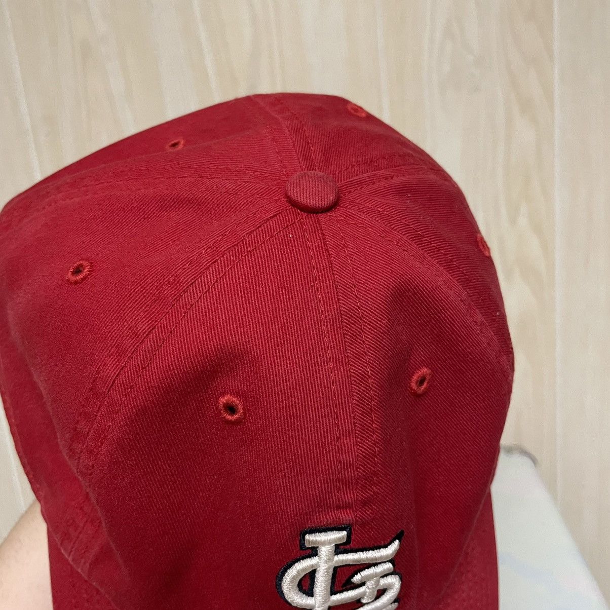 47 × 47 Brand × MLB St. Louis Cardinals ‘47 Brand Clean Up Red Adjustable Hat Size ONE SIZE - 12 Thumbnail