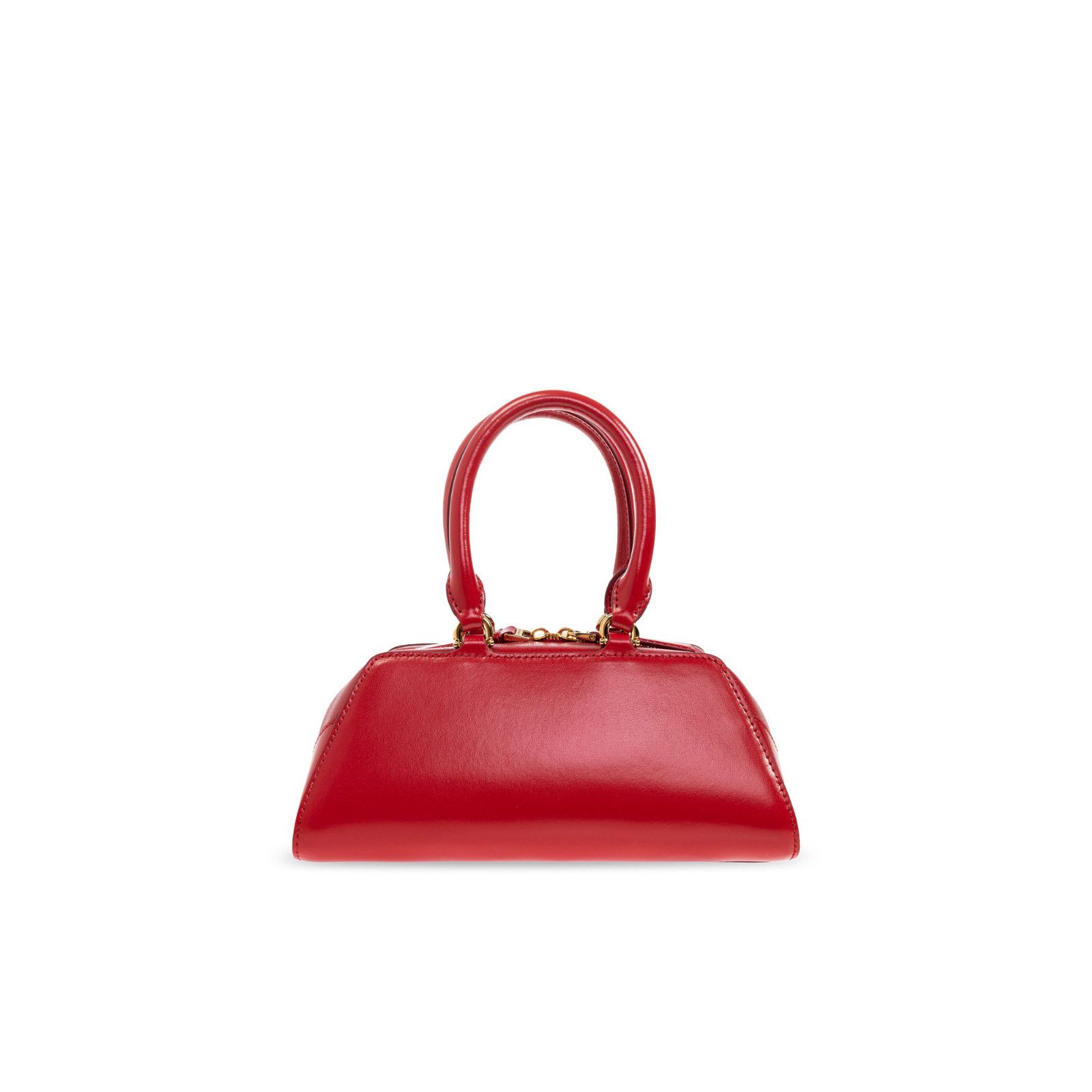 Givenchy GIVENCHY Mini Antigona Red Shiny Leather Top Handle Bag New Size ONE SIZE - 2 Thumbnail