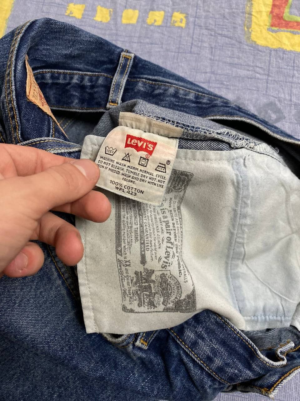 Levi's Vintage Levis 501 Jeans Size US 36 / EU 52 - 17 Thumbnail