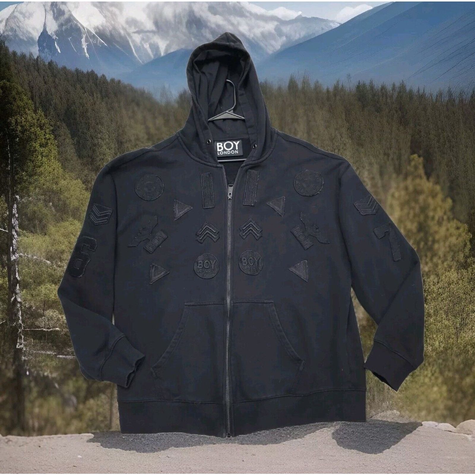Boy London Boy London Wing Jacket Black Size XL Size US XL / EU 56 / 4 - 2 Thumbnail
