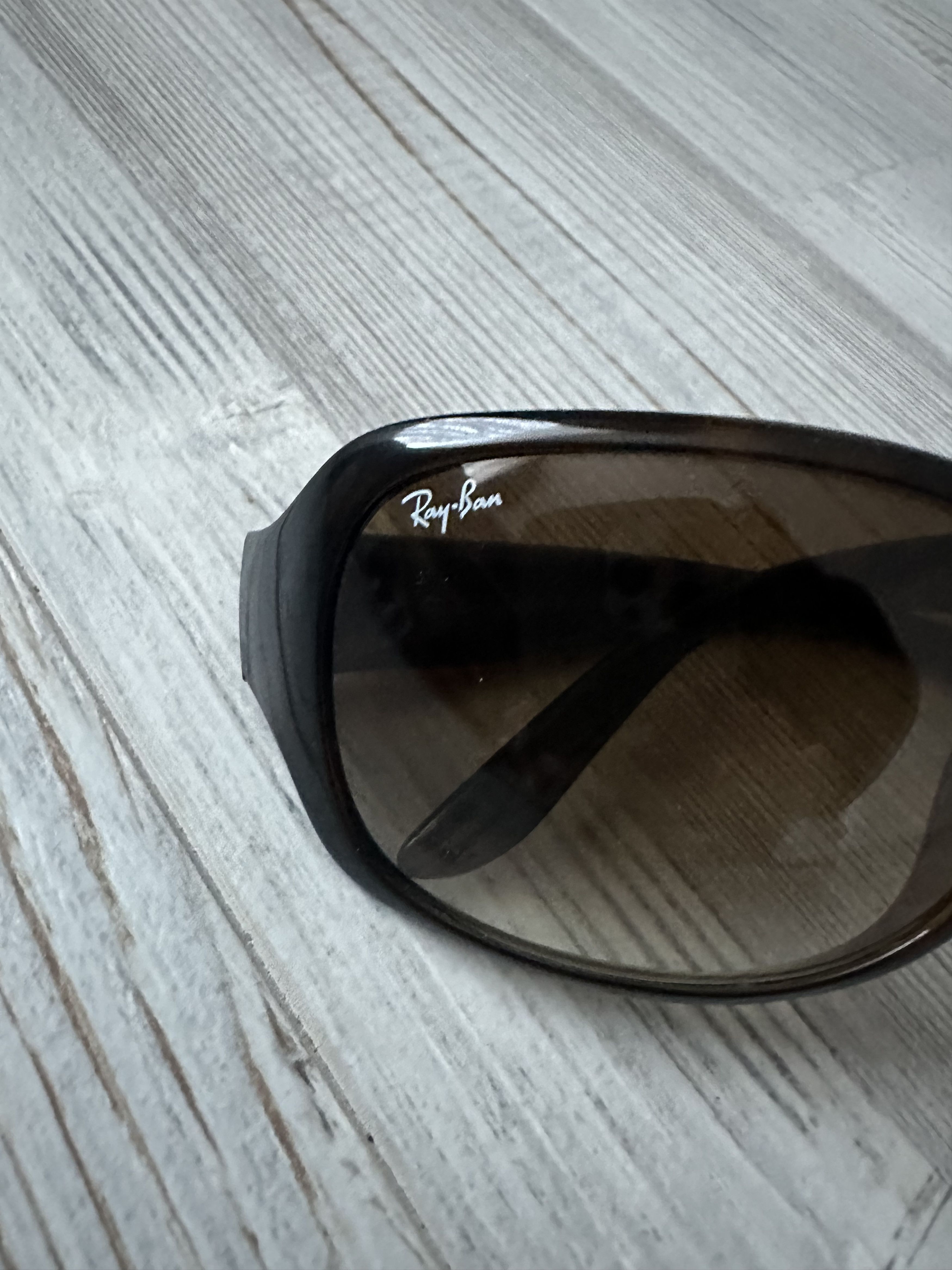 RayBan Tortoise Shell Sunglasses RB 4118 710/51 2N Gradient Lenses Size ONE SIZE - 6 Thumbnail