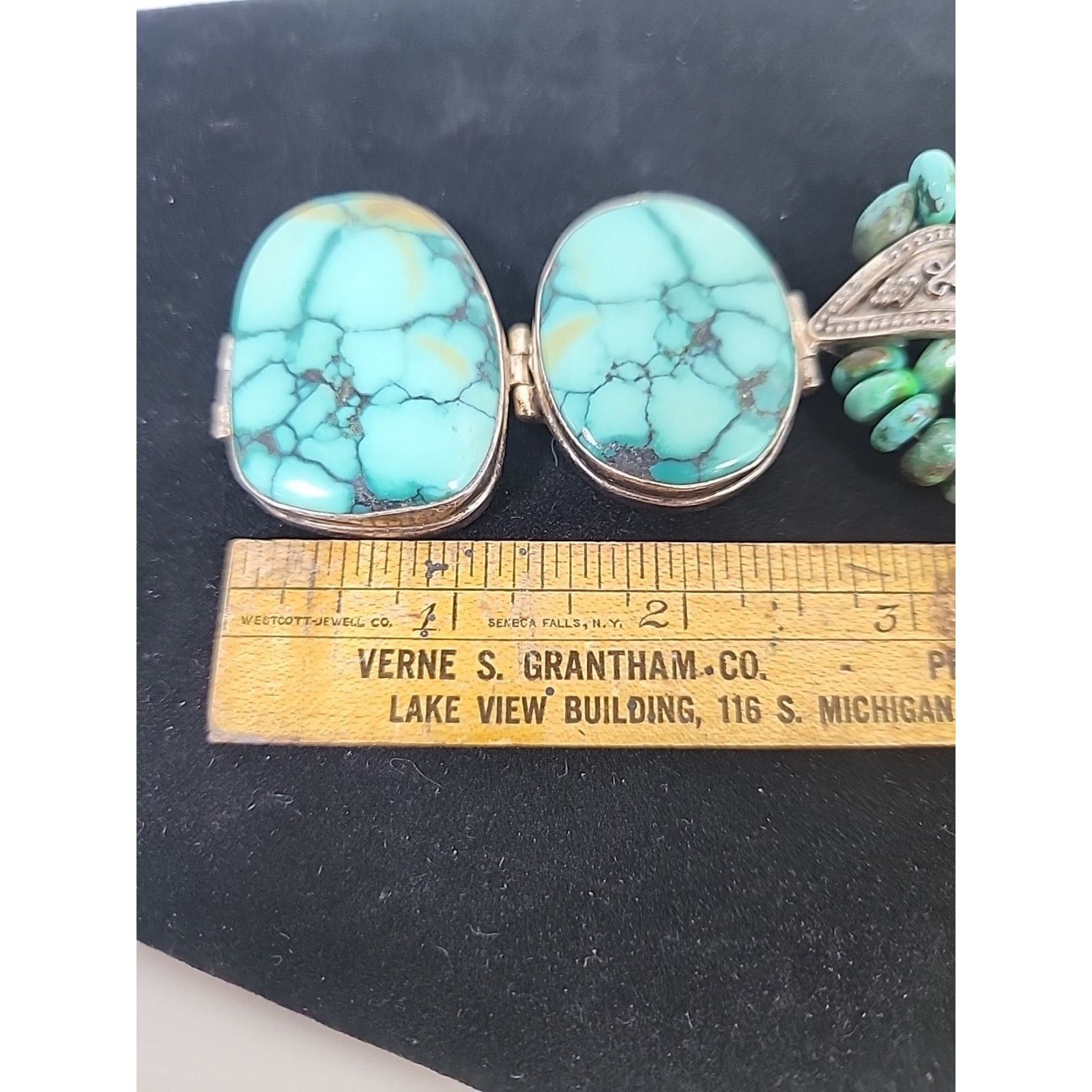 Other Sterling Southwestern Turquoise Beaded And Pendant Necklace Size ONE SIZE - 9 Thumbnail
