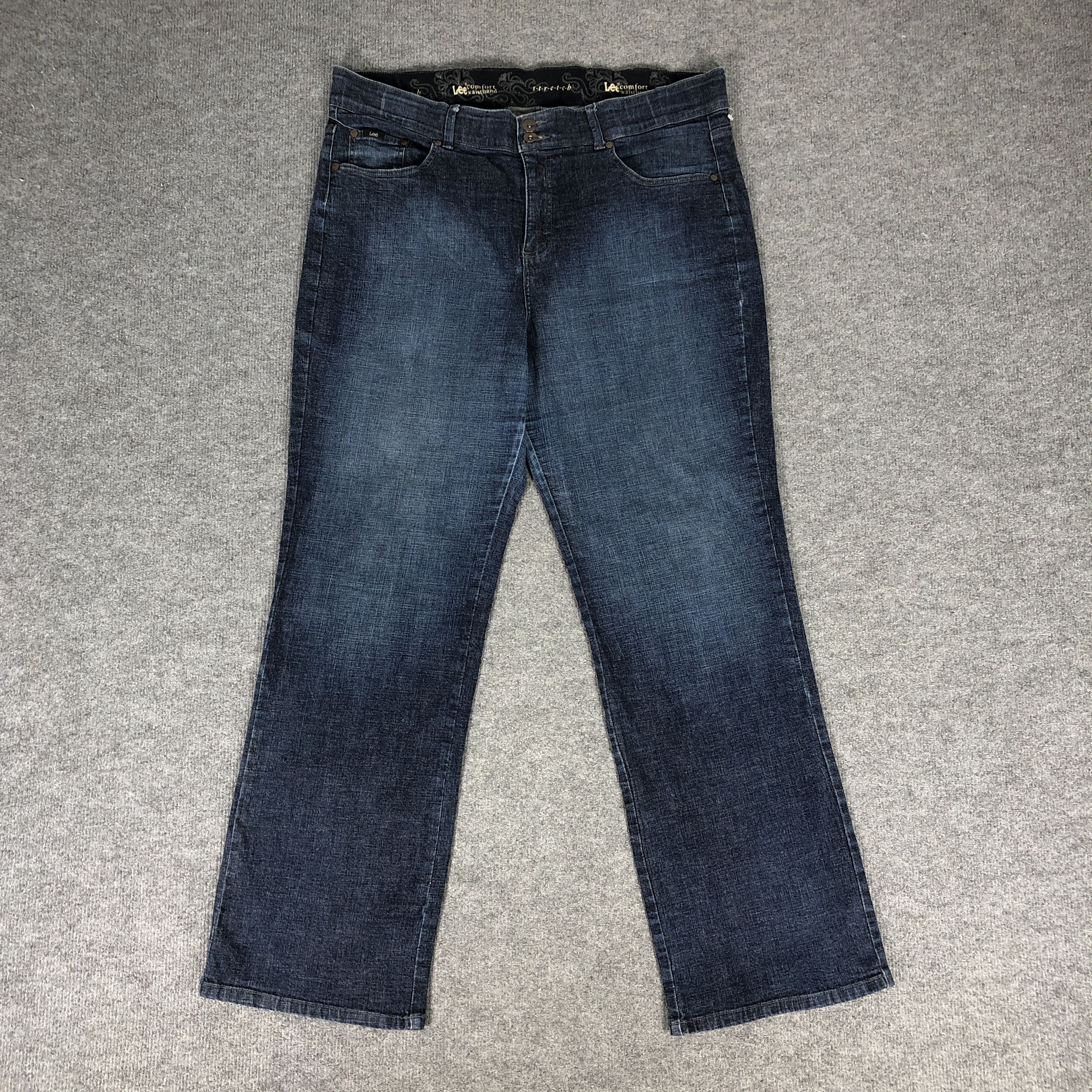 Womens Vintage Lee Jeans Comfort Waistband Stretch L873W - Main Image