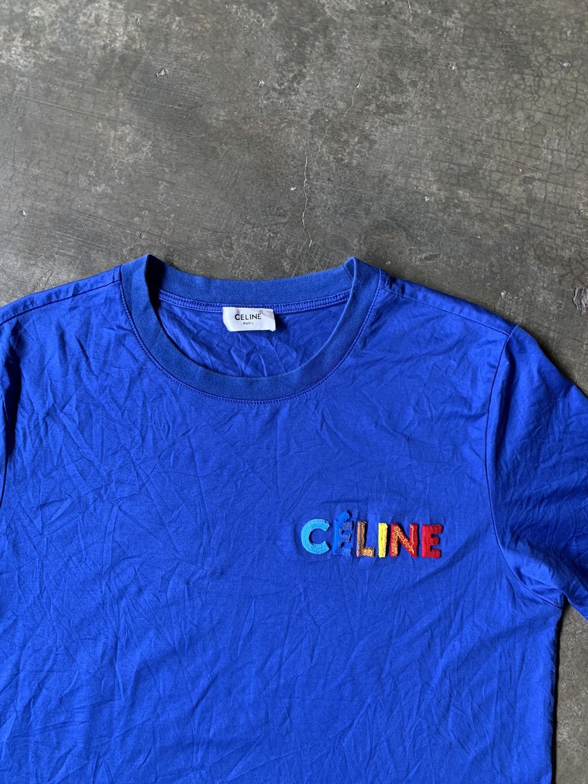 Celine Celine Shirt Size L / US 10 / IT 46 - 4 Thumbnail
