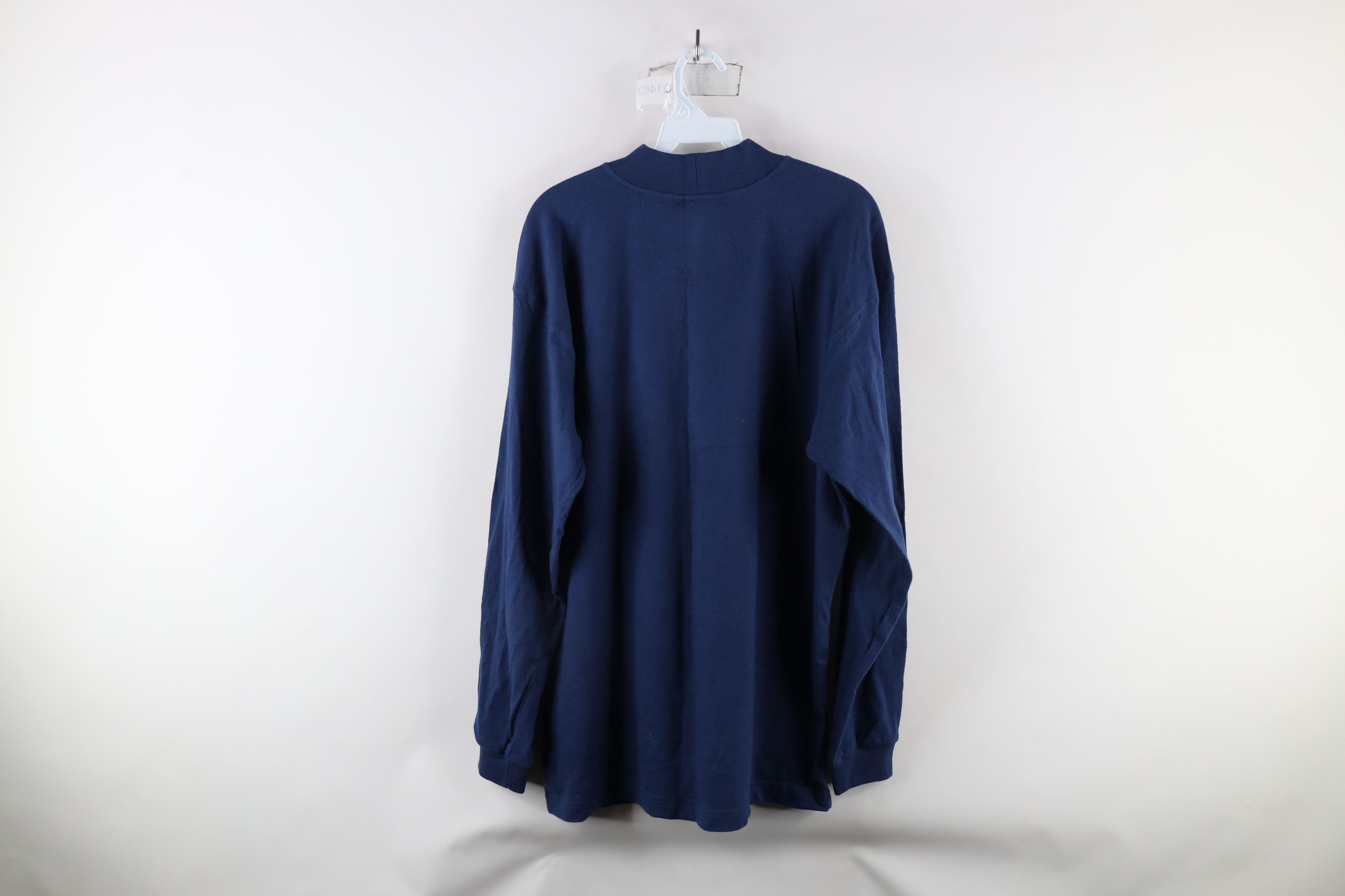 Starter × Vintage Vintage 90s Starter Notre Dame University Mock Neck T-Shirt Size US M / EU 48-50 / 2 - 10 Thumbnail
