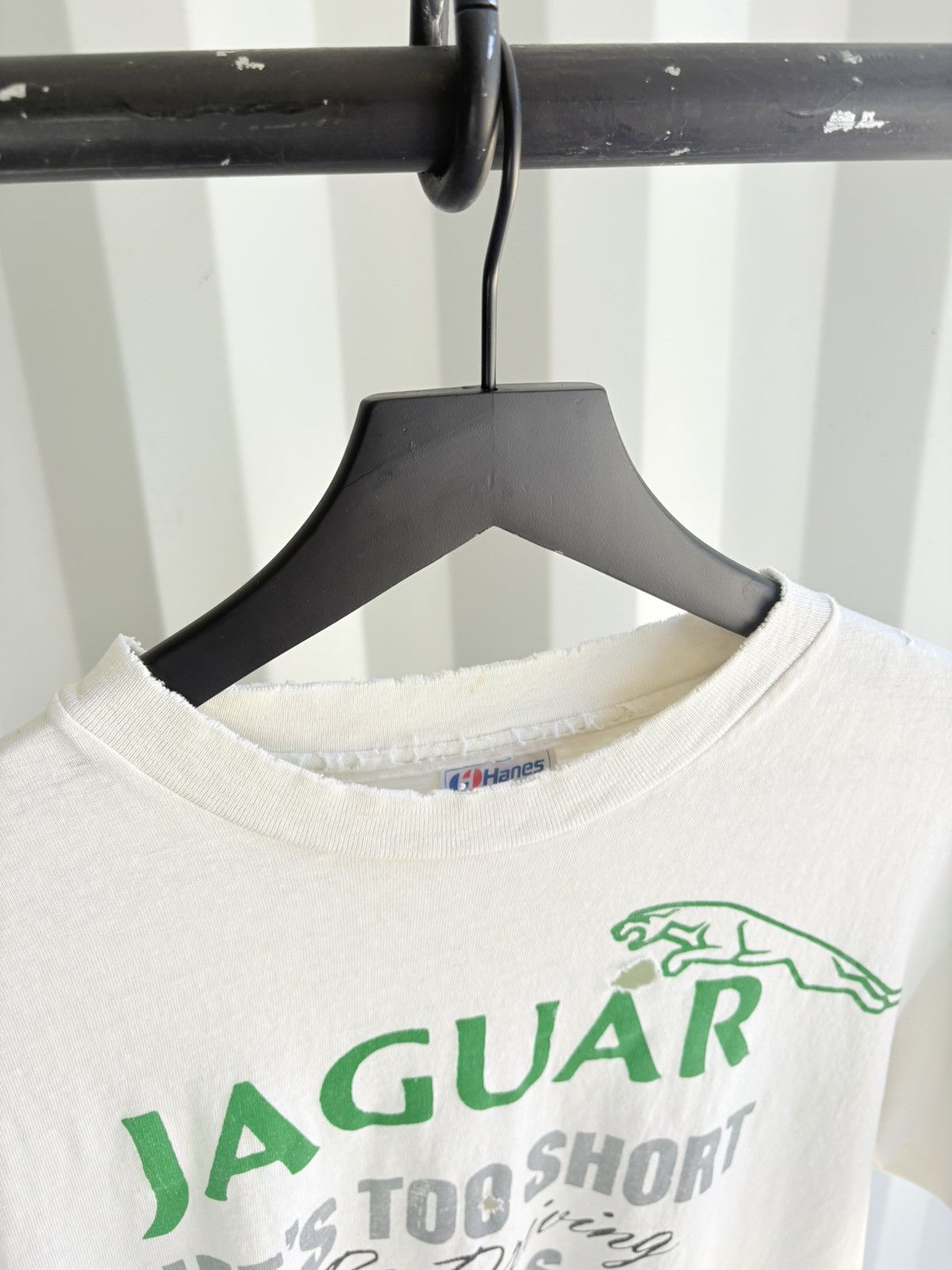 Vintage Vintage Jaguar Shirt Faded Distressed Grunge Paper Thin Size US L / EU 52-54 / 3 - 4 Thumbnail