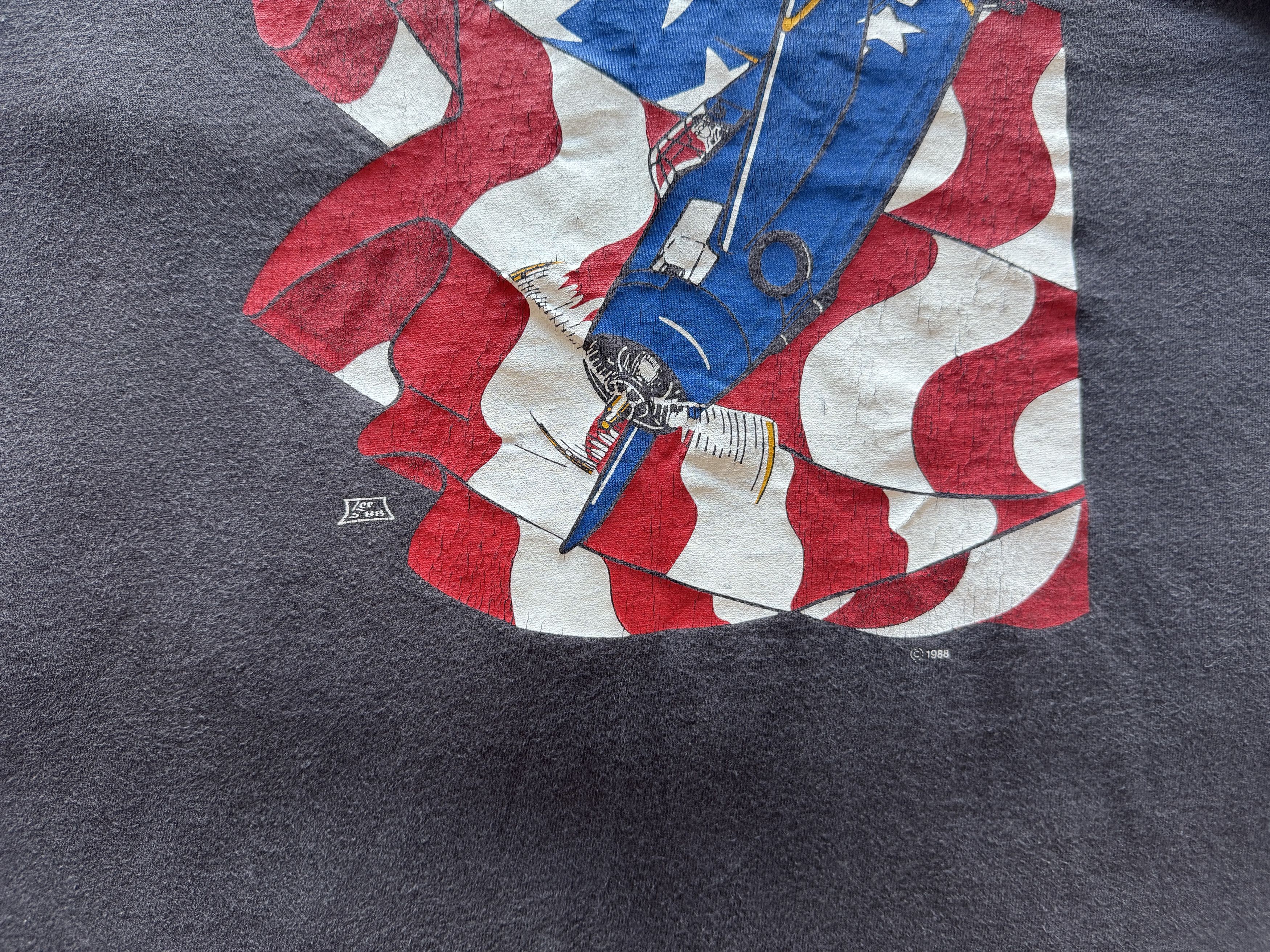 NANO universe × Number (N)ine NUMBER (N)INE X NANO UNIVERSE FM WILDCAT T-SHIRT LARGE Size US L / EU 52-54 / 3 - 3 Thumbnail