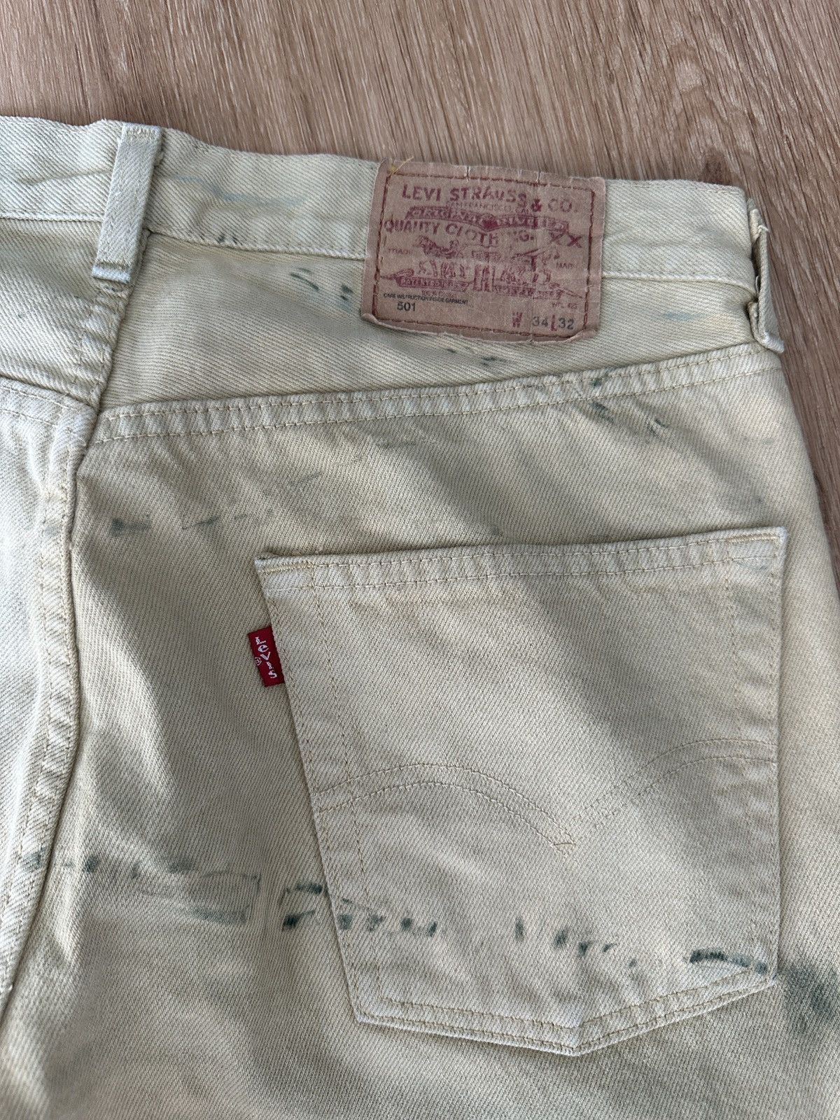 Vintage Vintage Levis 501 Size US 34 / EU 50 - 3 Thumbnail