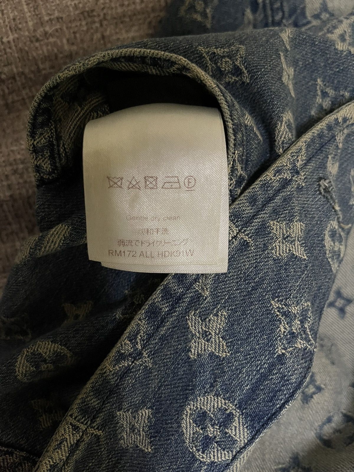 Louis Vuitton × Supreme Supreme Louis Vuitton lv jacquard denim chore coat size 46 Size US S / EU 44-46 / 1 - 10 Thumbnail