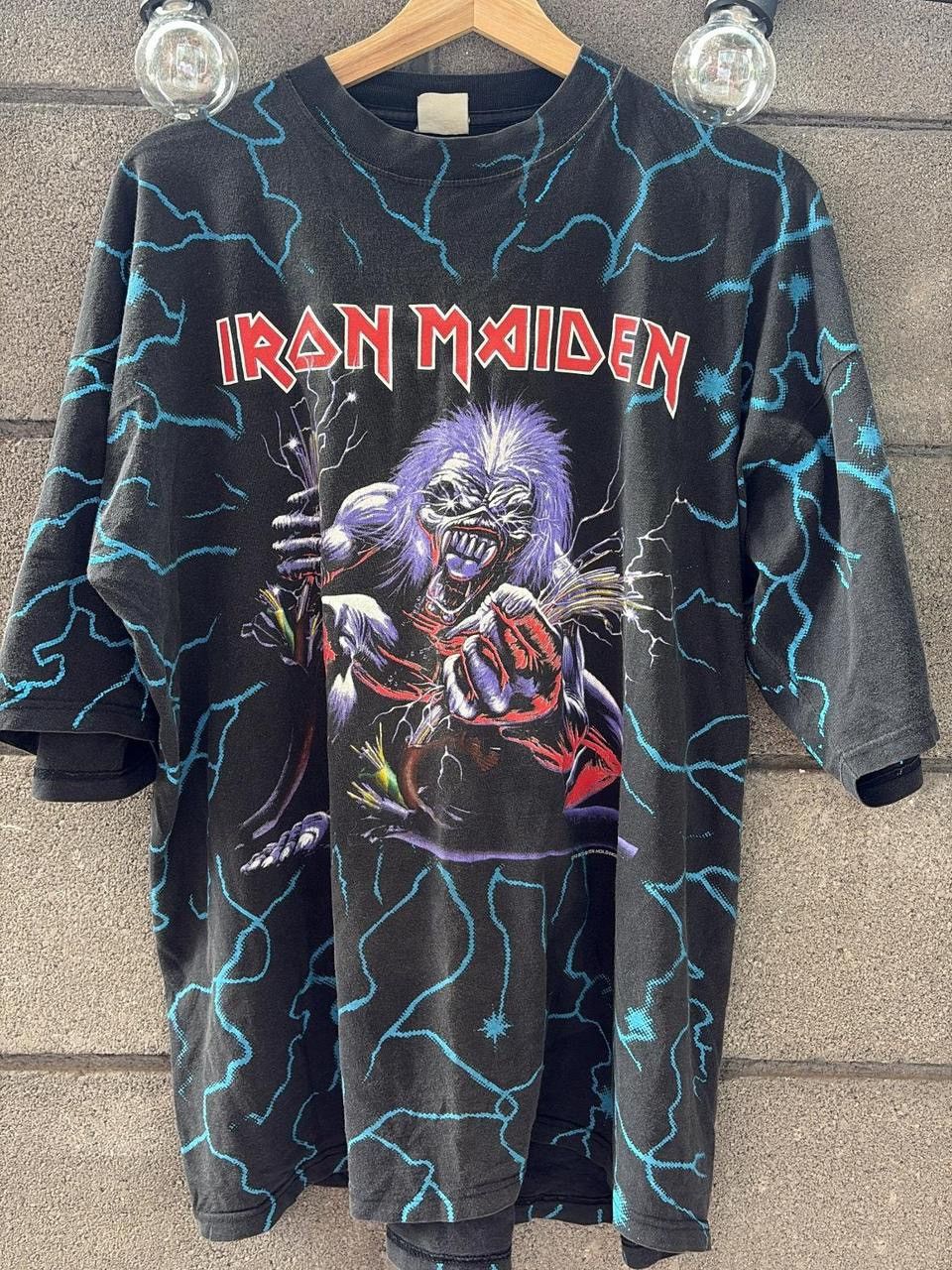 Iron Maiden 1993 Iron Maiden Tee Size US XL / EU 56 / 4 - 1 Thumbnail