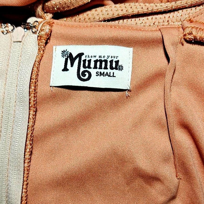 Show Me Your MuMu Show Me Your MuMu Godshaw Goddess Gown Sz. S Shine Copper Size S / US 4 / IT 40 - 7 Thumbnail