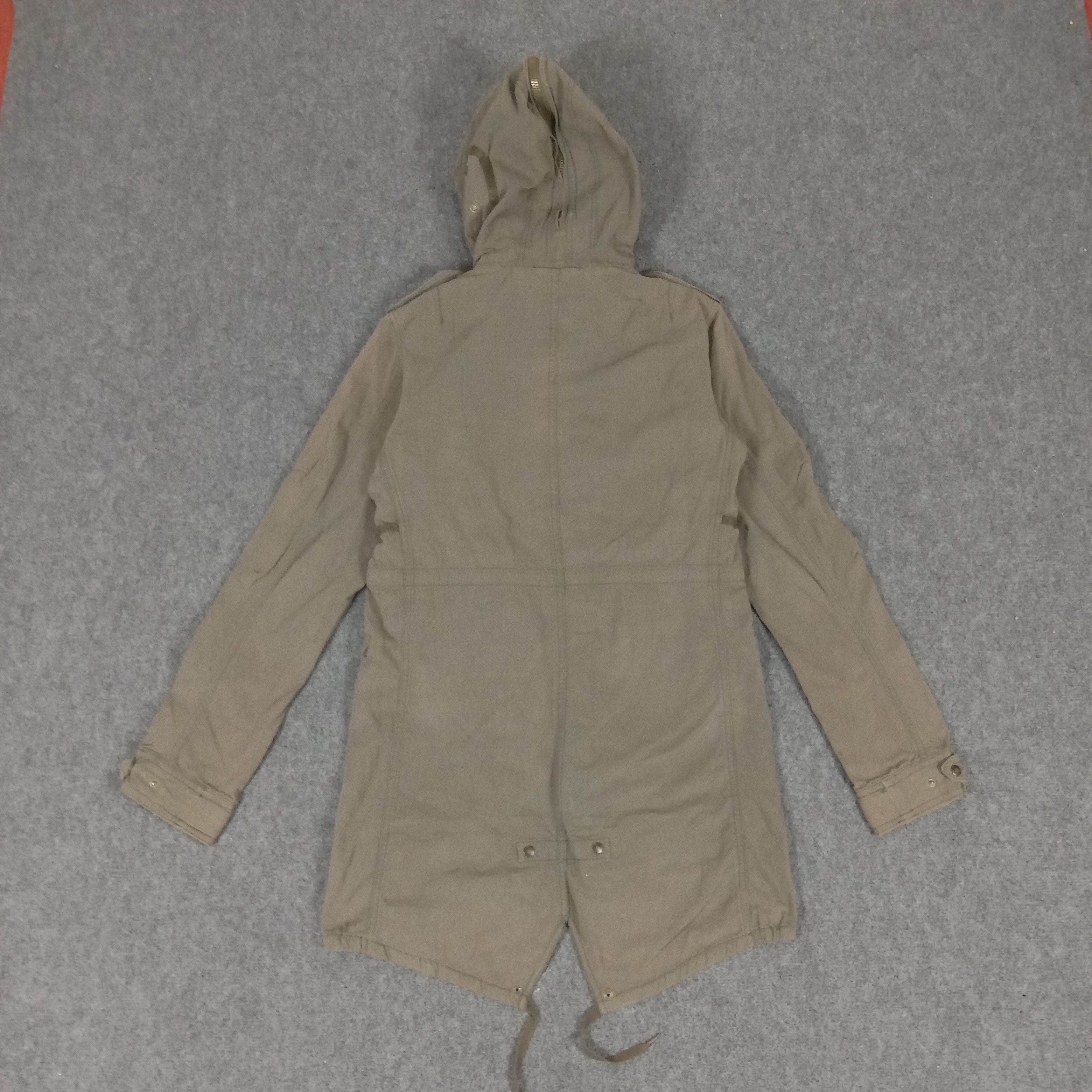 Japanese Brand × Le Grande Bleu (L.G.B.) × Vintage G.O.A. Company Multi Pocket Grunge Parka Jacket Size US S / EU 44-46 / 1 - 5 Thumbnail