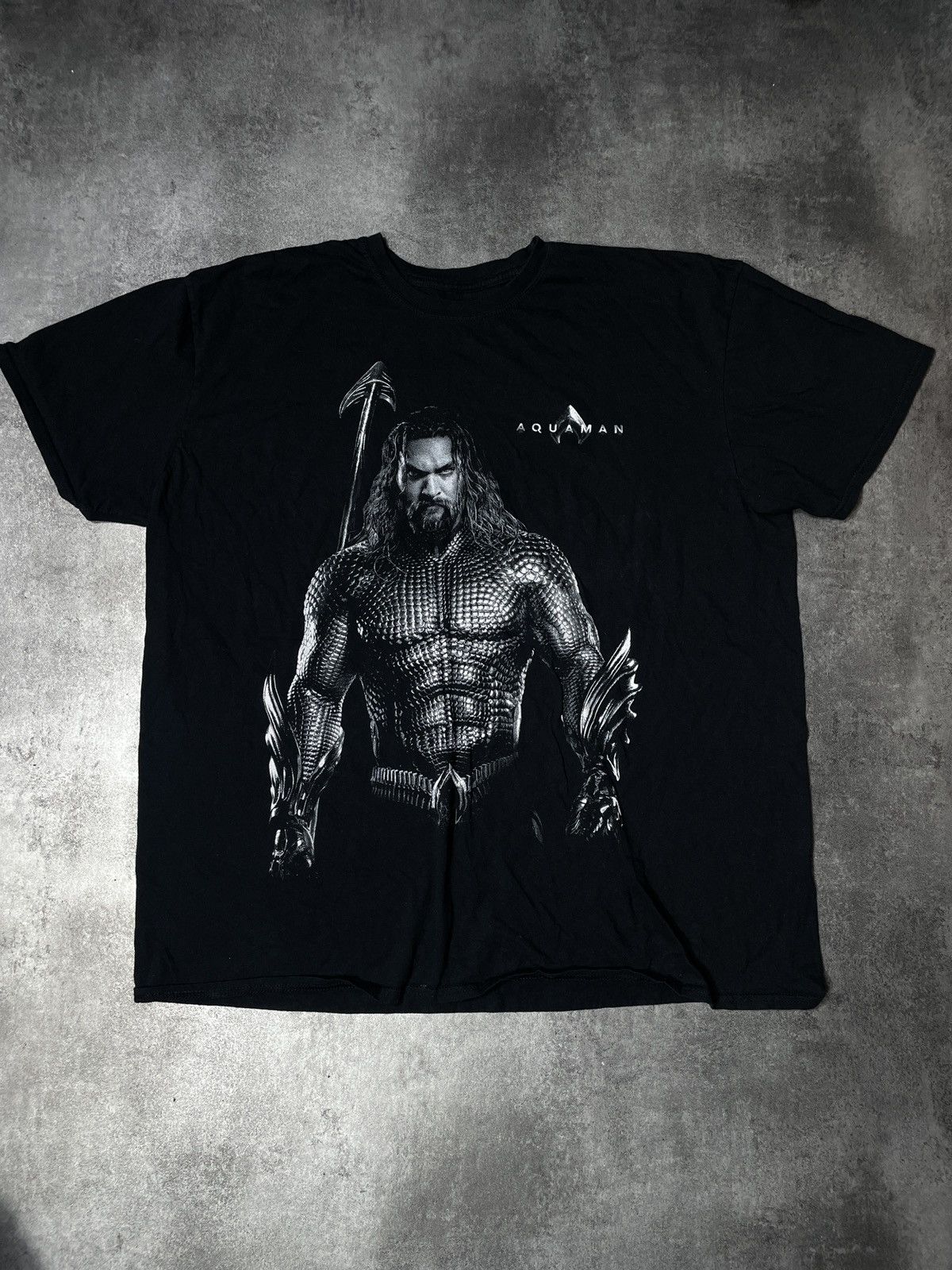 Vintage 🔥Offers🔥Aquaman Vintage Y2K Tee Spellout Hype Size US XXL / EU 58 / 5 - 1 Thumbnail