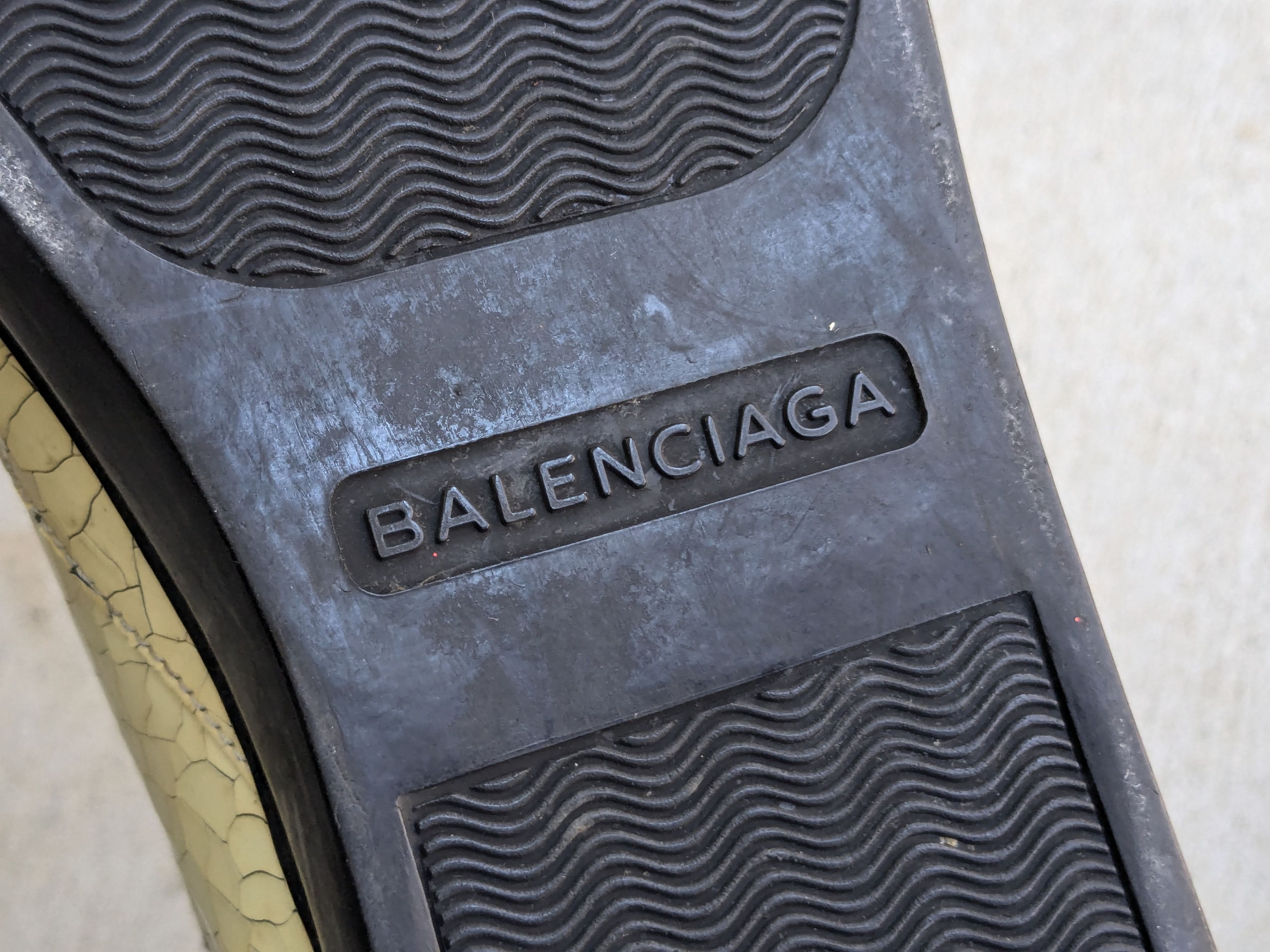 Balenciaga Balenciaga Arena Cream Black 10 Leather High Tops Size US 10 / EU 43 - 20 Thumbnail