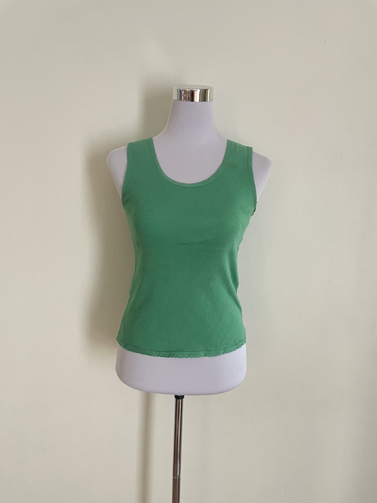 image of Auralee x Ron Herman Tank Top in Green, Women's (Size Small)