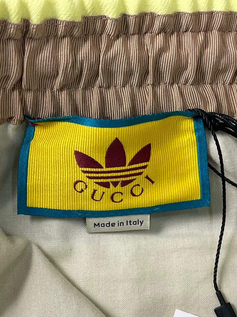 Gucci Gucci Adidas co-branded striped brand Logo embroidered elas Size US 34 / EU 50 - 3 Thumbnail