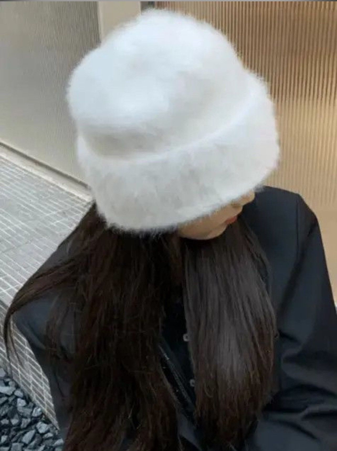 Japanese Brand × Other Rabbit White Fur Beanie Hat Size ONE SIZE - 2 Thumbnail