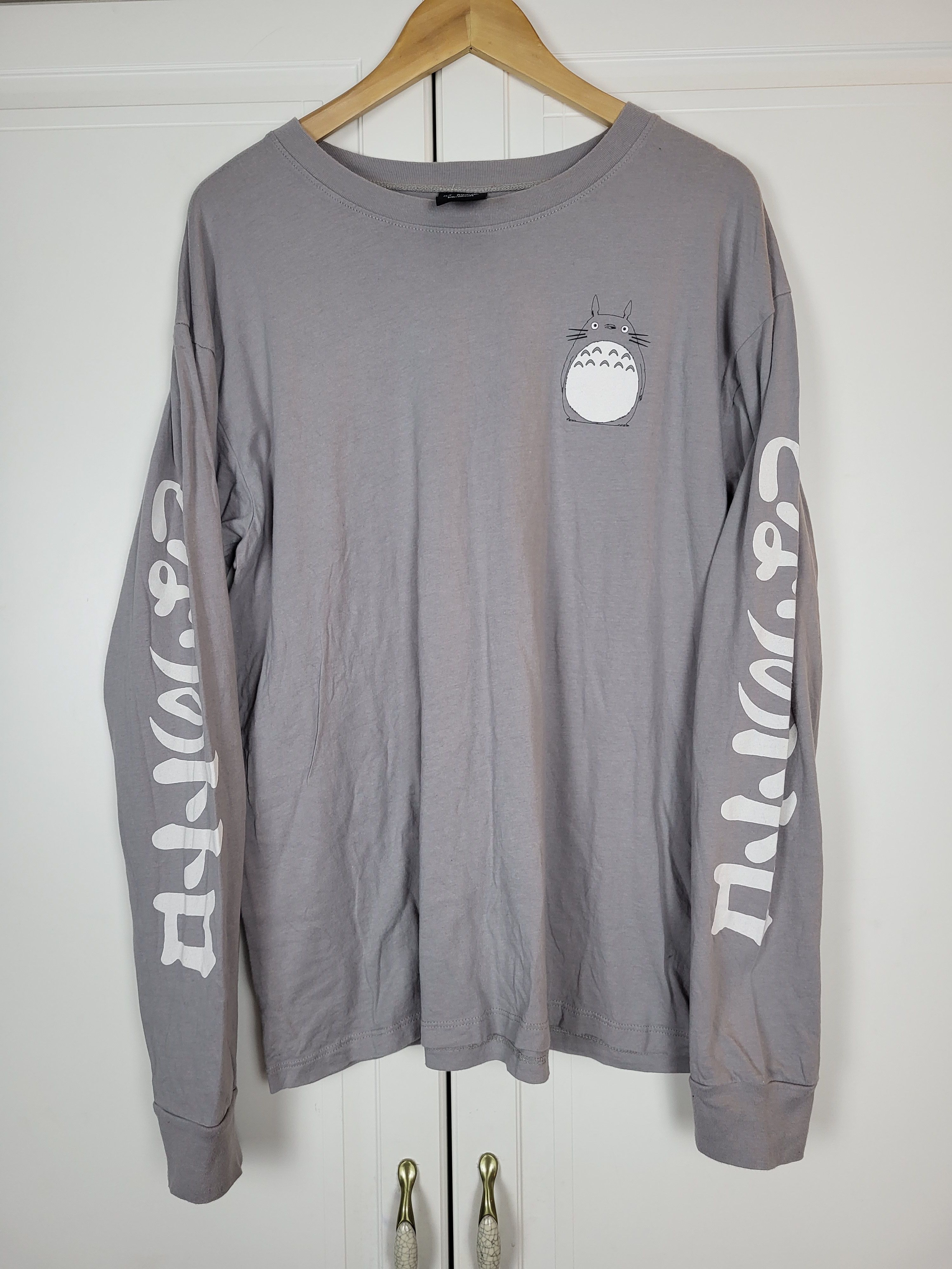 Anime Studio Ghibli My Neighbor Totoro / official longsleeve Size XL / US 12-14 / IT 48-50 - 1 Thumbnail