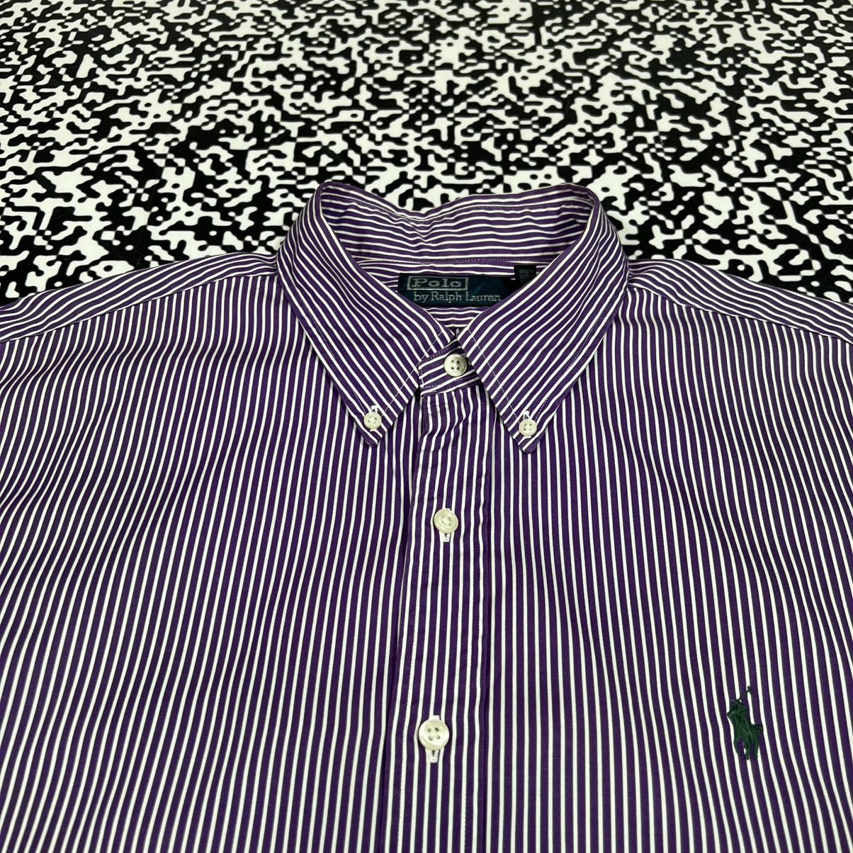 Polo Ralph Lauren Vintage Y2K Polo Ralph Lauren Striped Casual Retro Shirt Size US XL / EU 56 / 4 - 11 Thumbnail