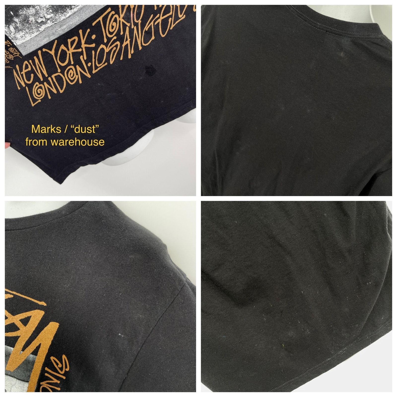 Stussy Stussy King of Kings T-Shirt Short Sleeve Black Size M Size US M / EU 48-50 / 2 - 5 Thumbnail
