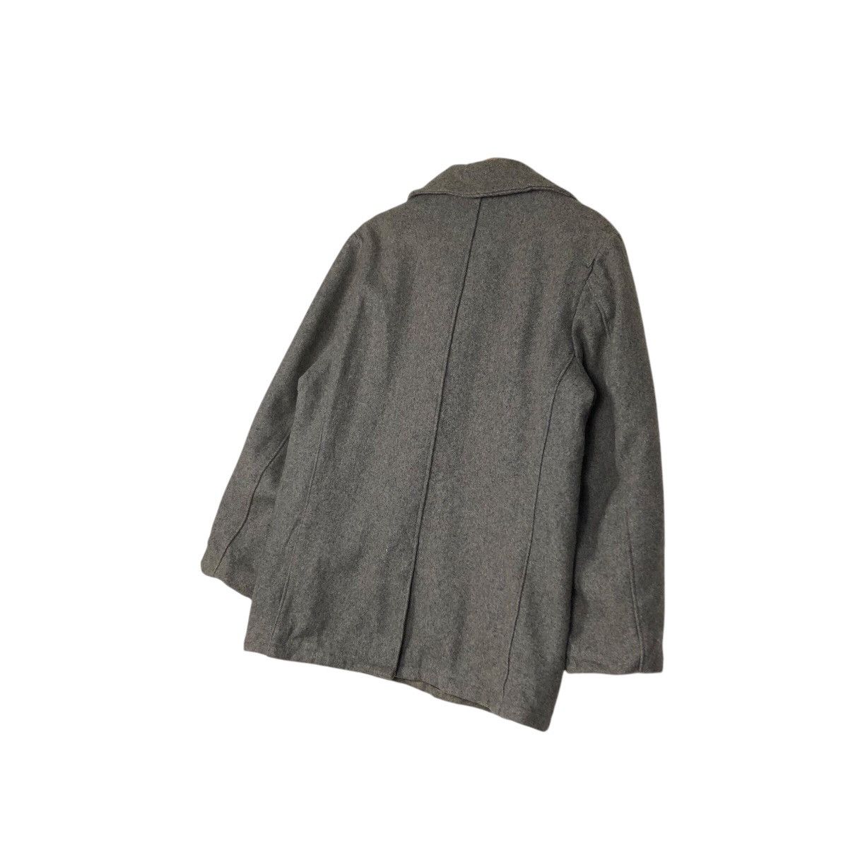 Schott 📌Vintage Pea Jacket Schott Wool Biker Jacket Double Collar Size US M / EU 48-50 / 2 - 11 Thumbnail