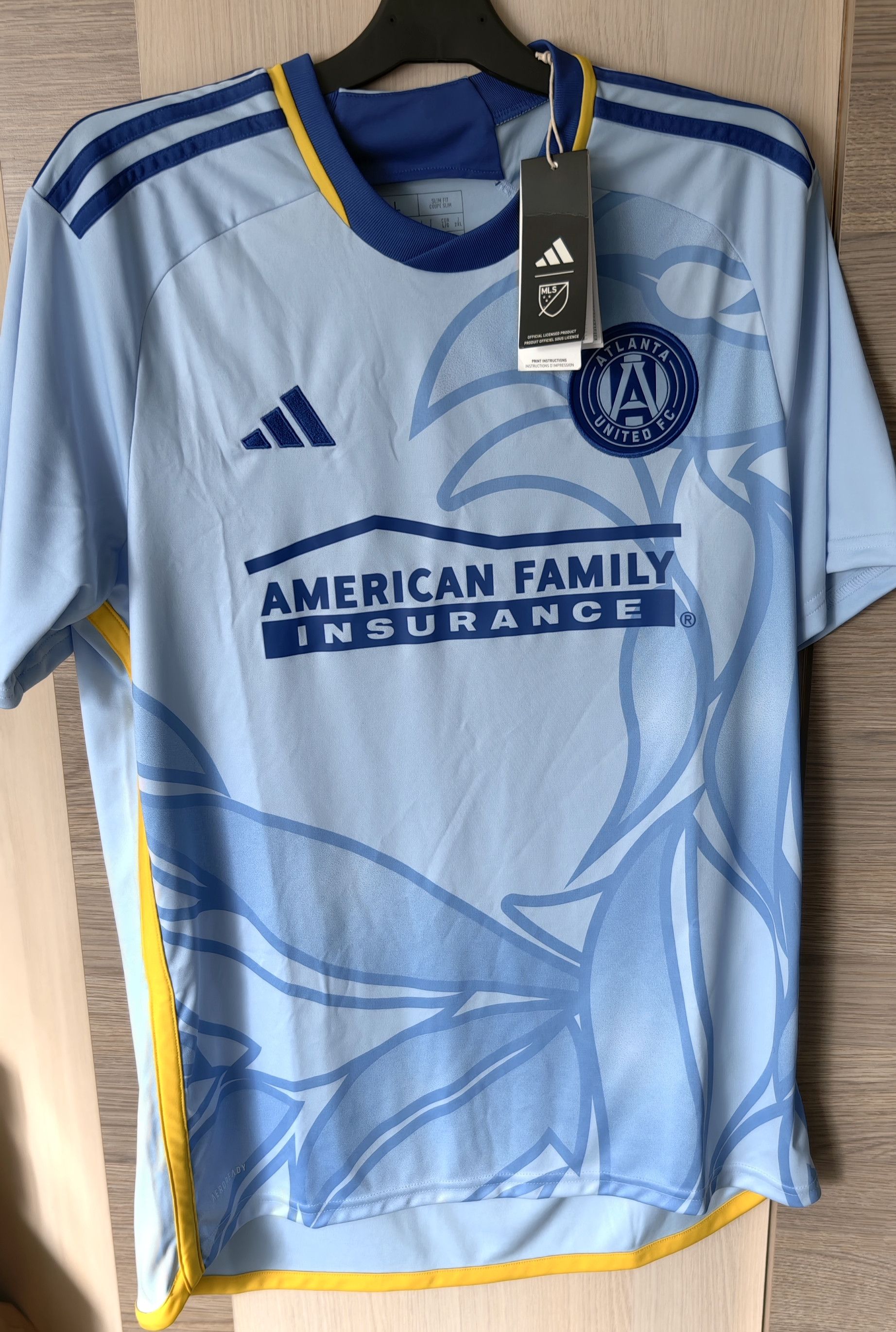 Adidas Atlanta United 2024 Away Jersey Adidas HZ6189 L Size US L / EU 52-54 / 3 - 1 Thumbnail