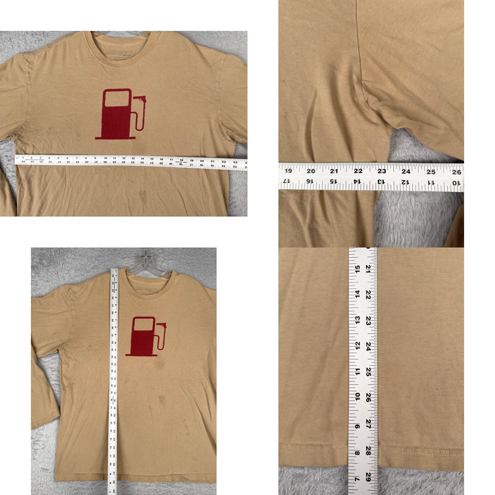 Patagonia Patagonia Shirt Men XL Beige Long Sleeve Crew Neck 100% Cotton Size US XL / EU 56 / 4 - 8 Thumbnail