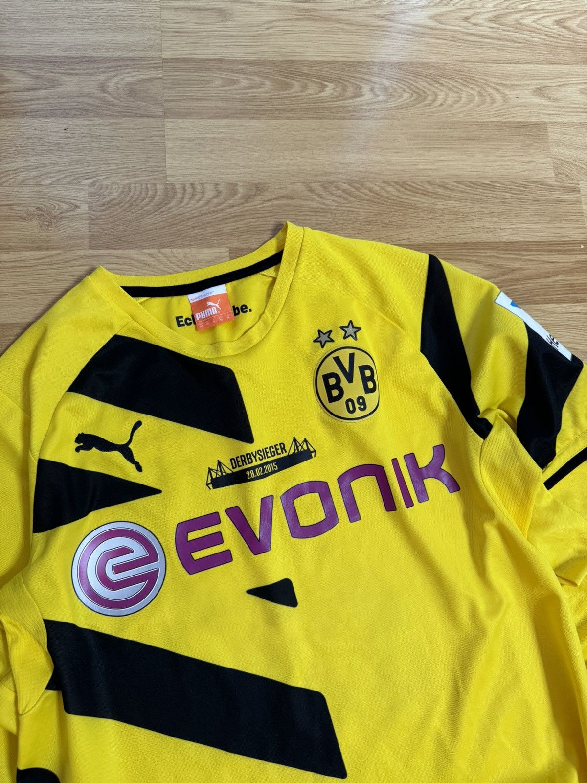 Nike × Vintage Puma Borussia Dortmund Kampl 2014-2015 LongSleeve Jersey Size US M / EU 48-50 / 2 - 5 Thumbnail