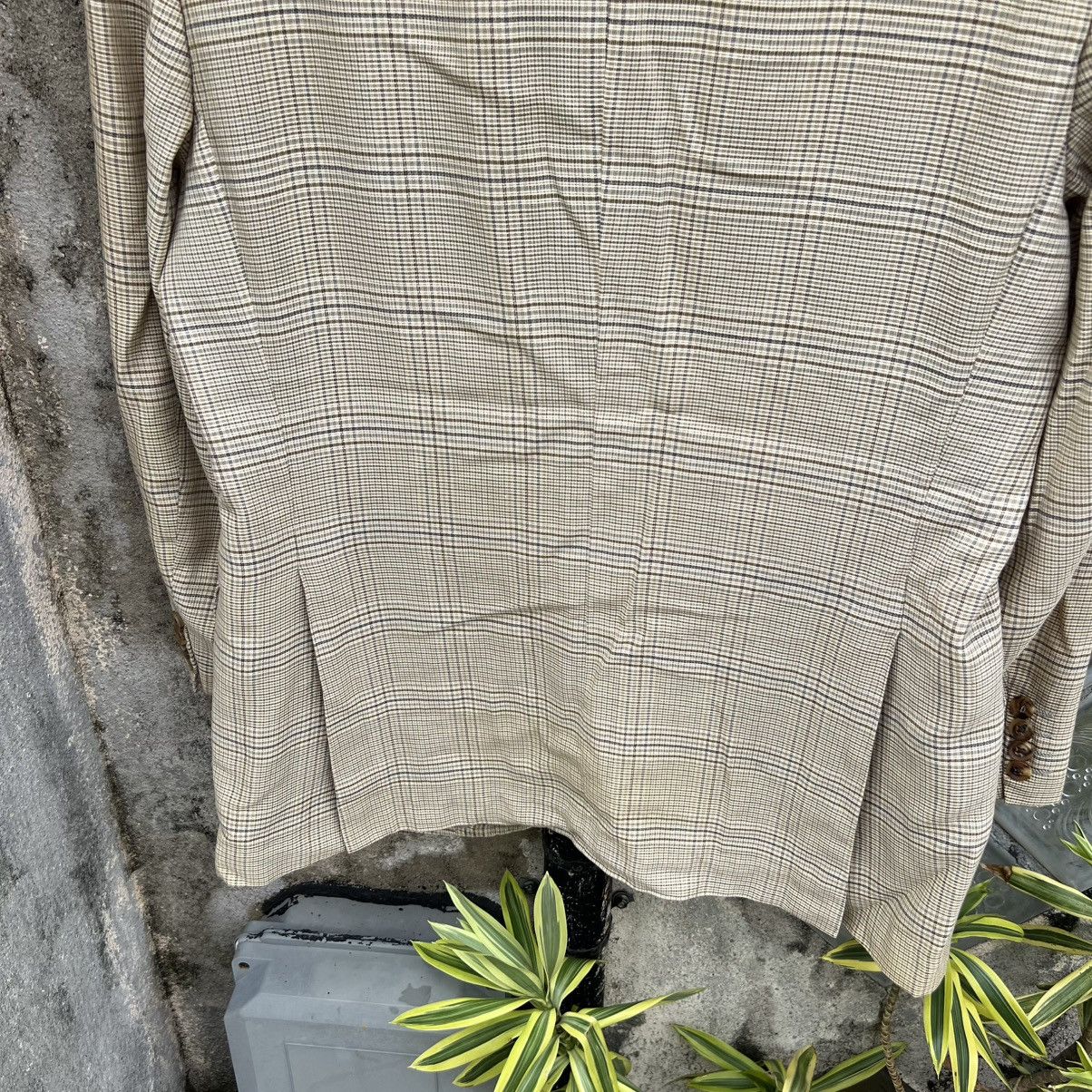 Burberry “BURBERRY” WOOL & SILK YELLOW BLAZER Size 42R - 10 Thumbnail