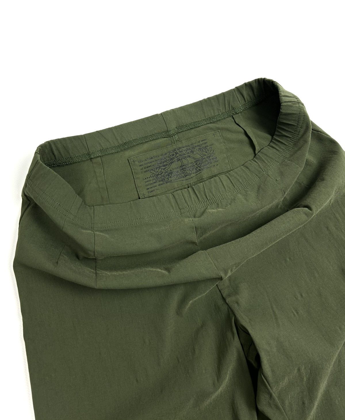 Rundholz Rundholz Avantgarde Olive Elastic Pants Green Leggings S Size 27" / US 4 / IT 40 - 8 Thumbnail