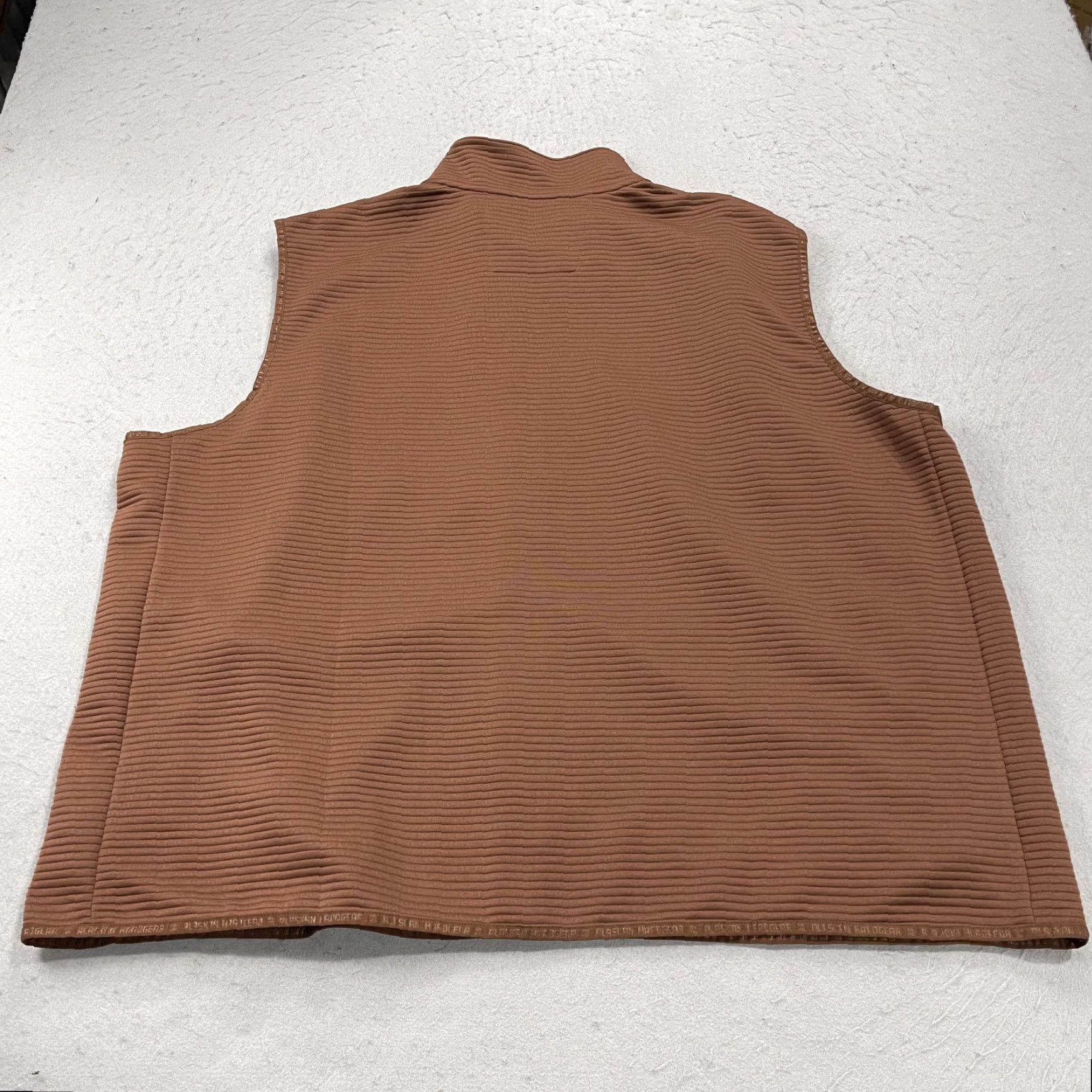 Logo 7 Duluth Vest Mens 3XL Orange Quilted Full Zip Logo Winter Hiking Hunting Workwear Size US XXL / EU 58 / 5 - 7 Thumbnail