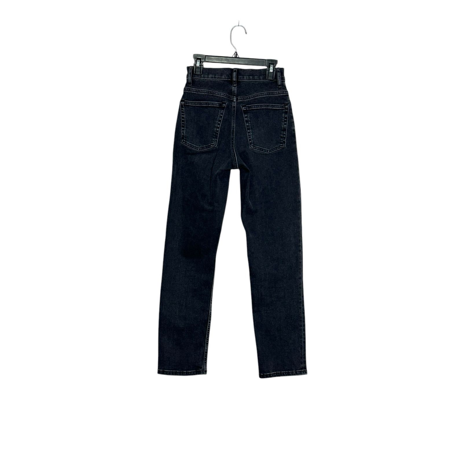 Everlane Everlane The Cheeky black straight leg jeans size 23 - 00 Size 24" / US 00 / IT 34 - 8 Thumbnail