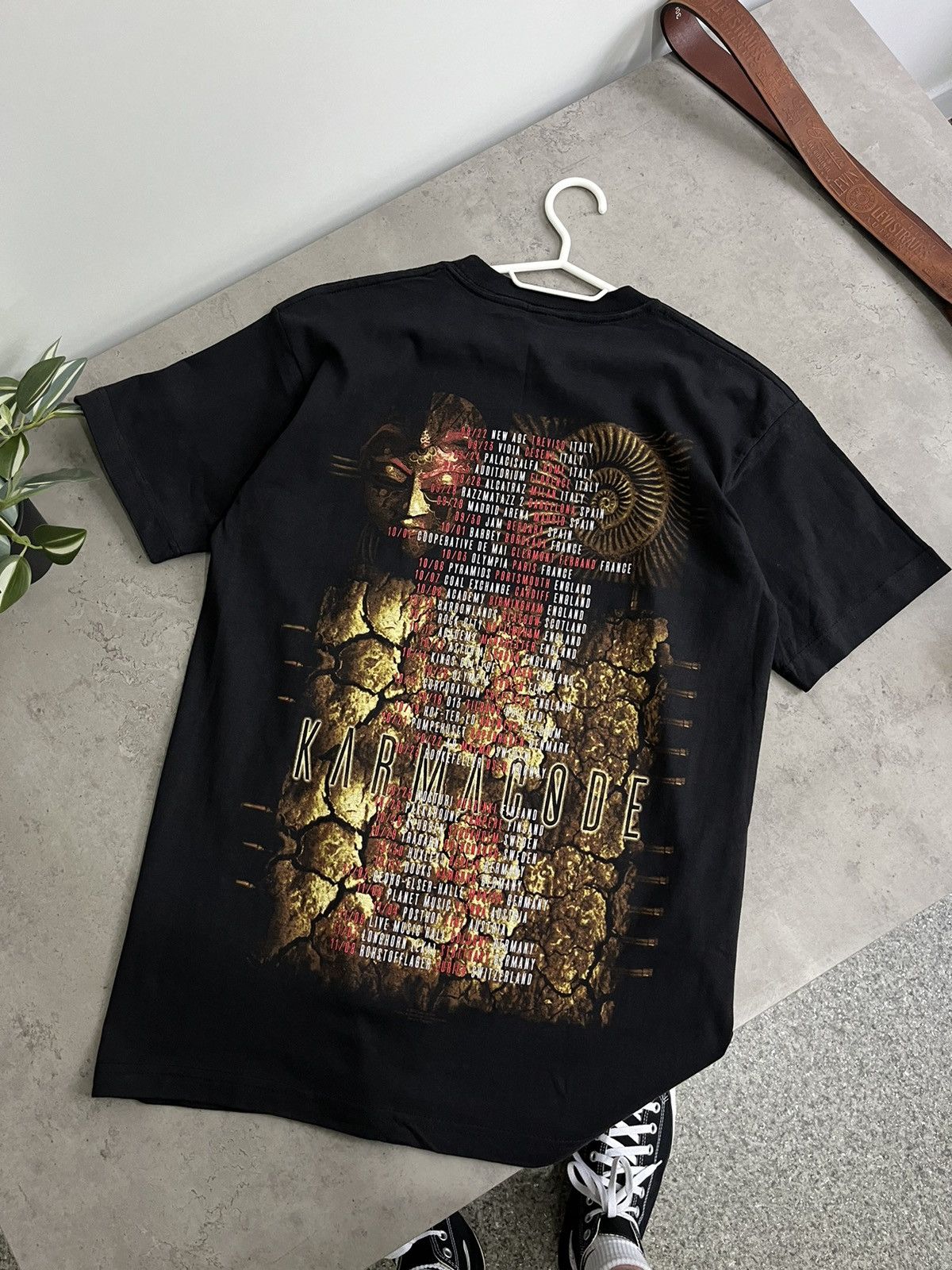 Band Tees Lacuna Coil 2006 Vintage Karmacode tee Euro Tour Size US S / EU 44-46 / 1 - 2 Thumbnail