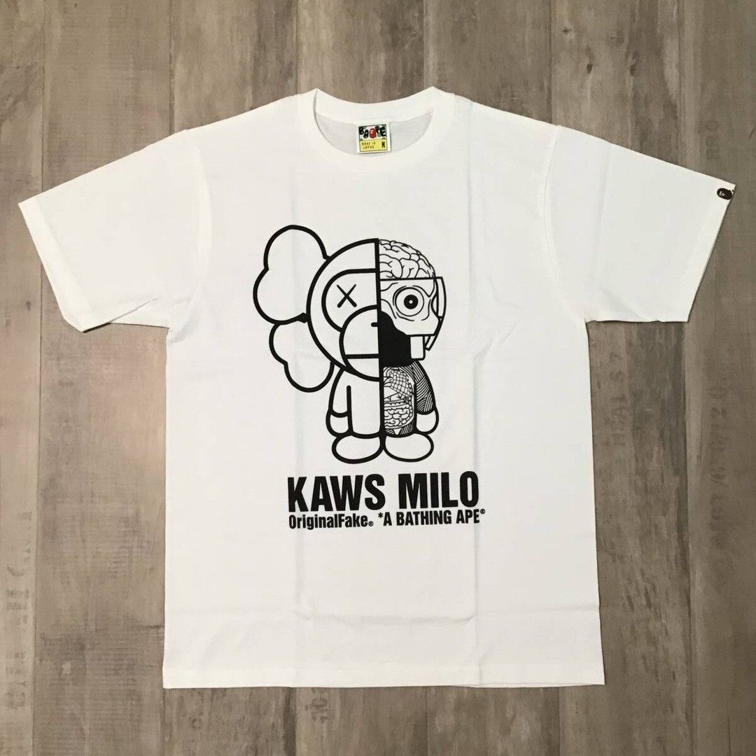 Bape × Futura A Bathing Ape Original Headz Unkle Mowax Tee | Grailed