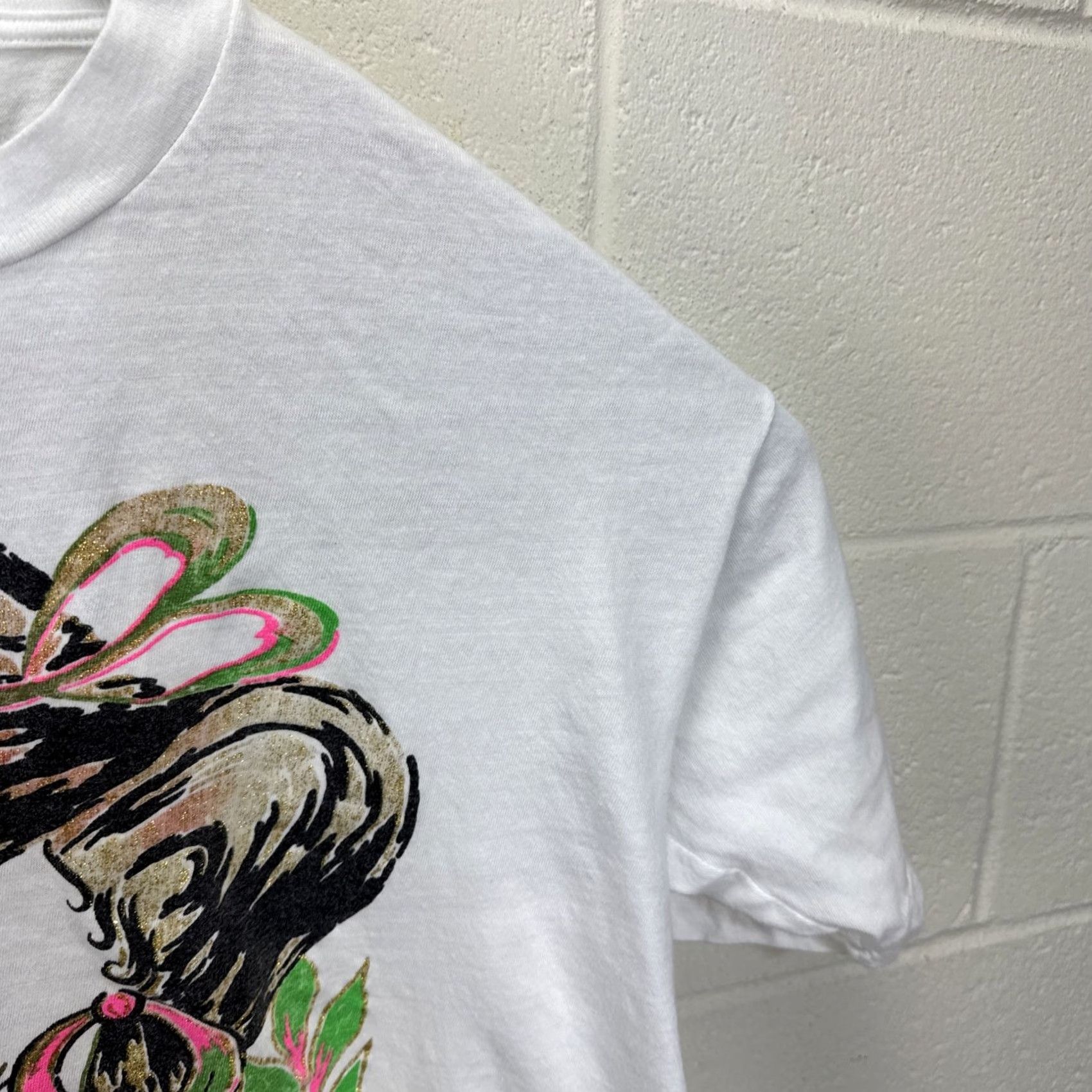 Vintage VINTAGE Wearable Art Tee White Single Stitch T Shirt 90s Women in Sun Hat Hot T XL Unisex Graphic Tee Sportswear/Beach Womens Mens Size XL / US 12-14 / IT 48-50 - 6 Thumbnail