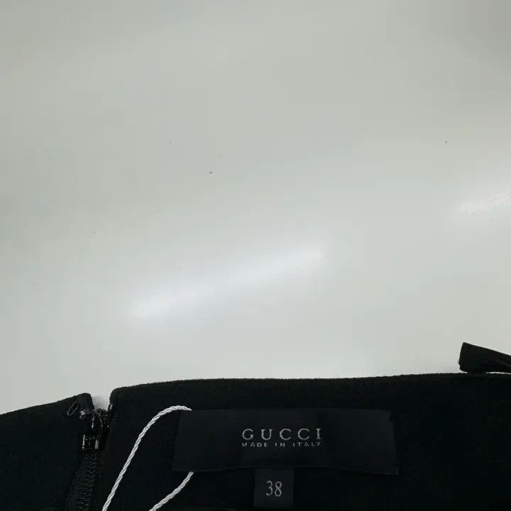 Other Gucci Black Split Hem Skirt-2507 Size 37" - 3 Thumbnail