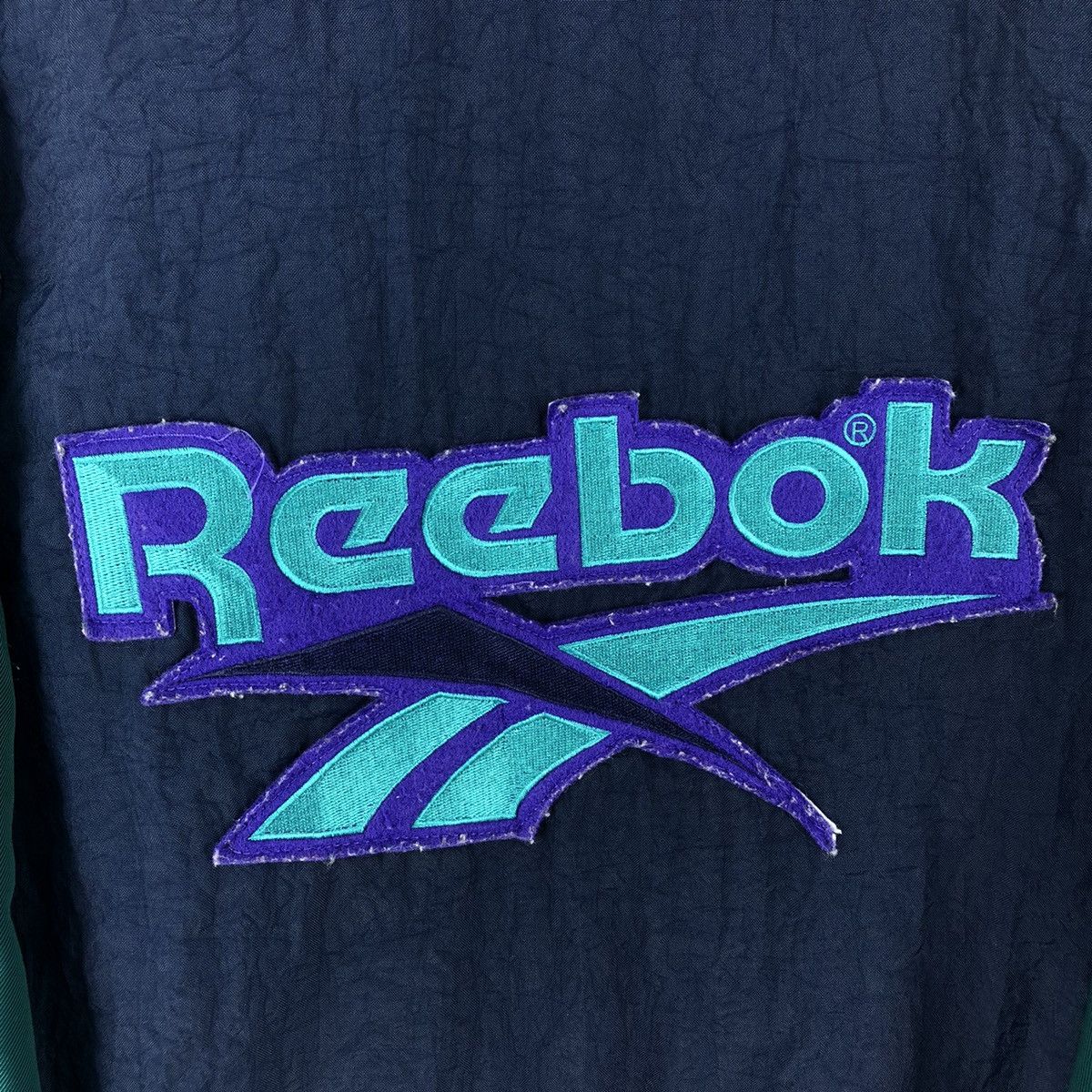 Vintage 90's Reebok Big Logo Parka Jacket