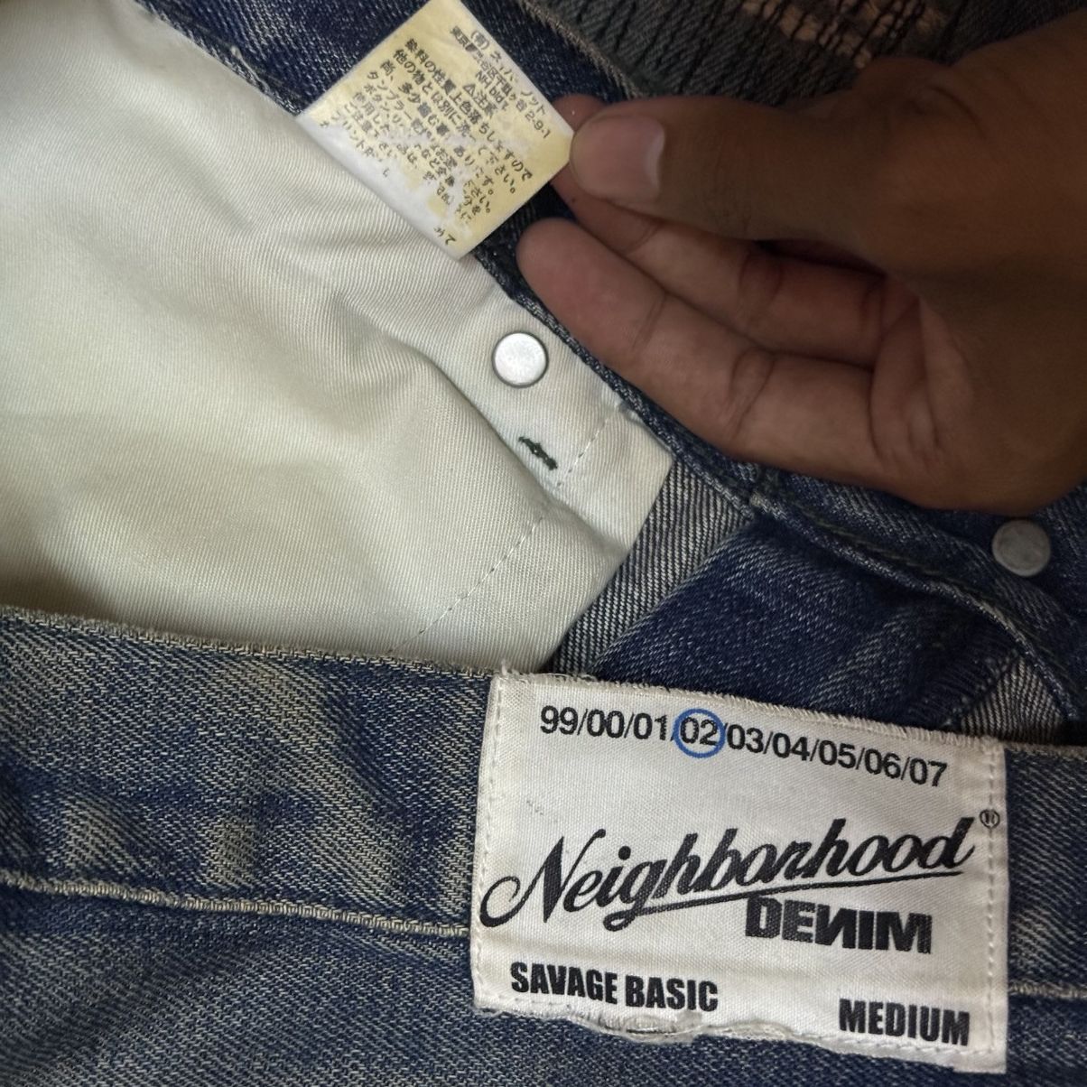 Neighborhood Neighbourhood Selvedge Denim Jeans Size US 35 - 7 Thumbnail