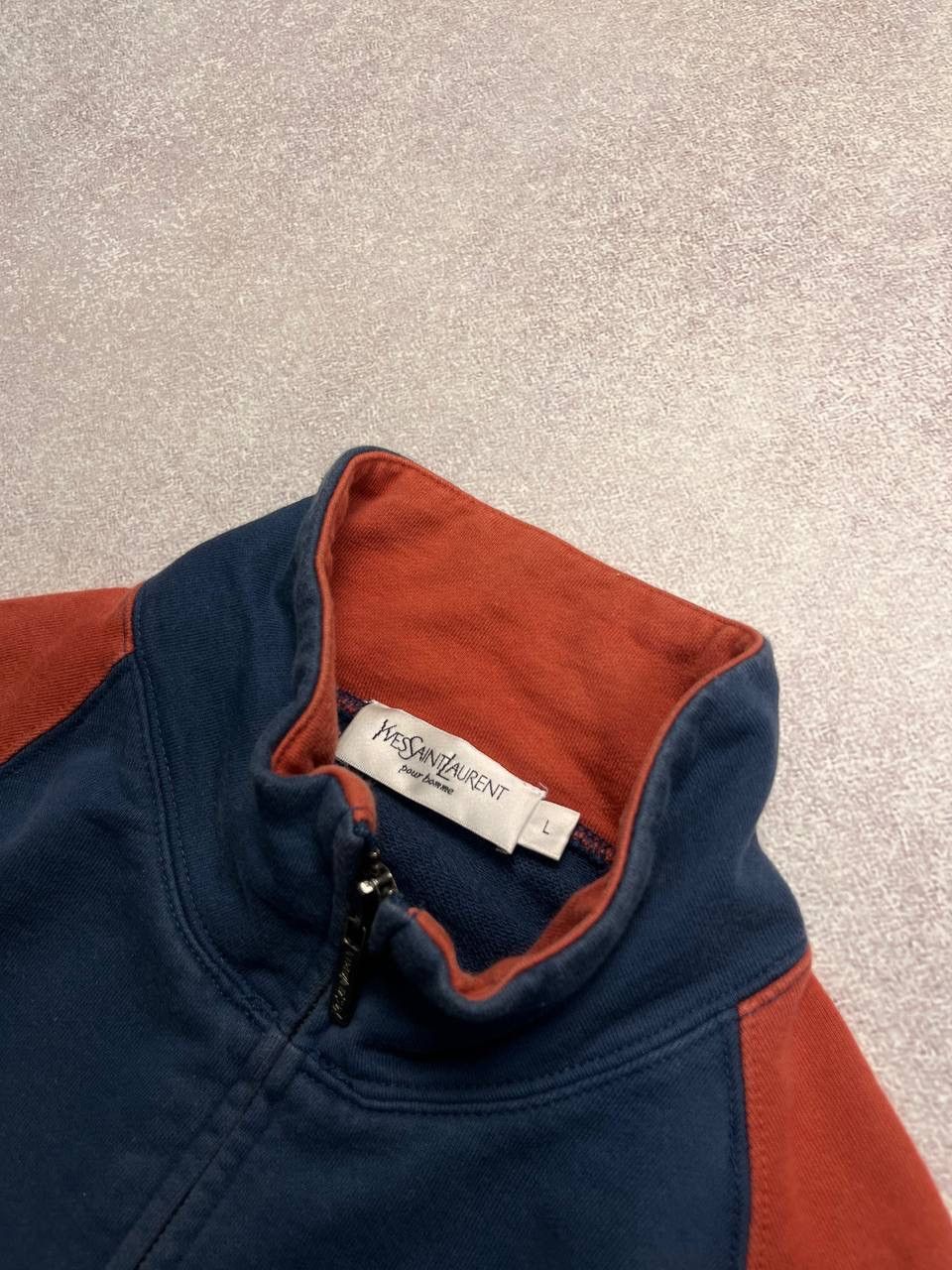 Vintage × Yves Saint Laurent VINTAGE YSL YVES SAINT LAURENT COTTON ZIP JACKET L Size US L / EU 52-54 / 3 - 5 Thumbnail