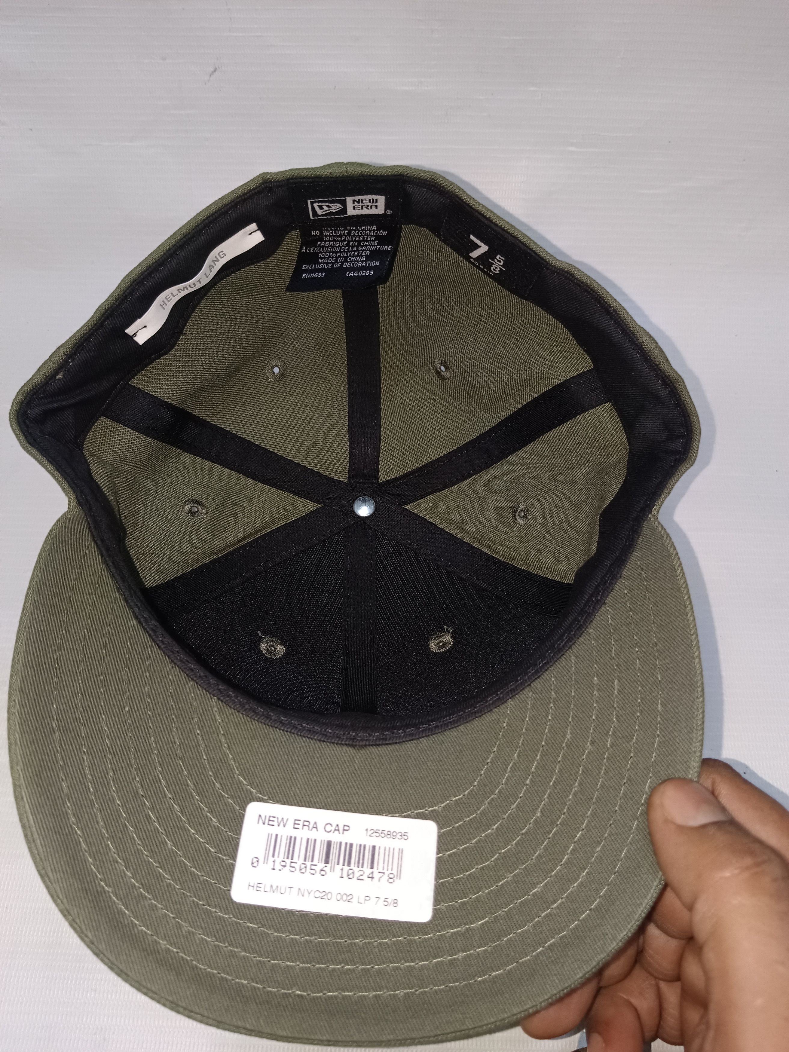 Helmut Lang Helmut Lang x New Era HL logo Cap Size ONE SIZE - 4 Thumbnail