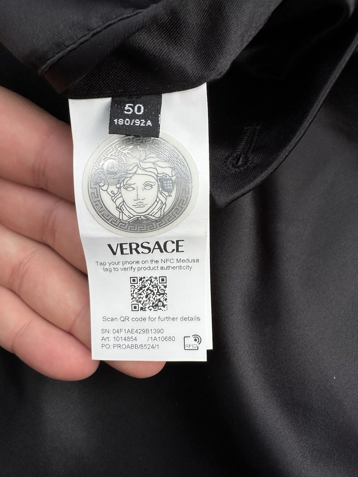 Versace Versace Black And White Checkered Single Breasted Coat Over Size US XL / EU 56 / 4 - 5 Thumbnail