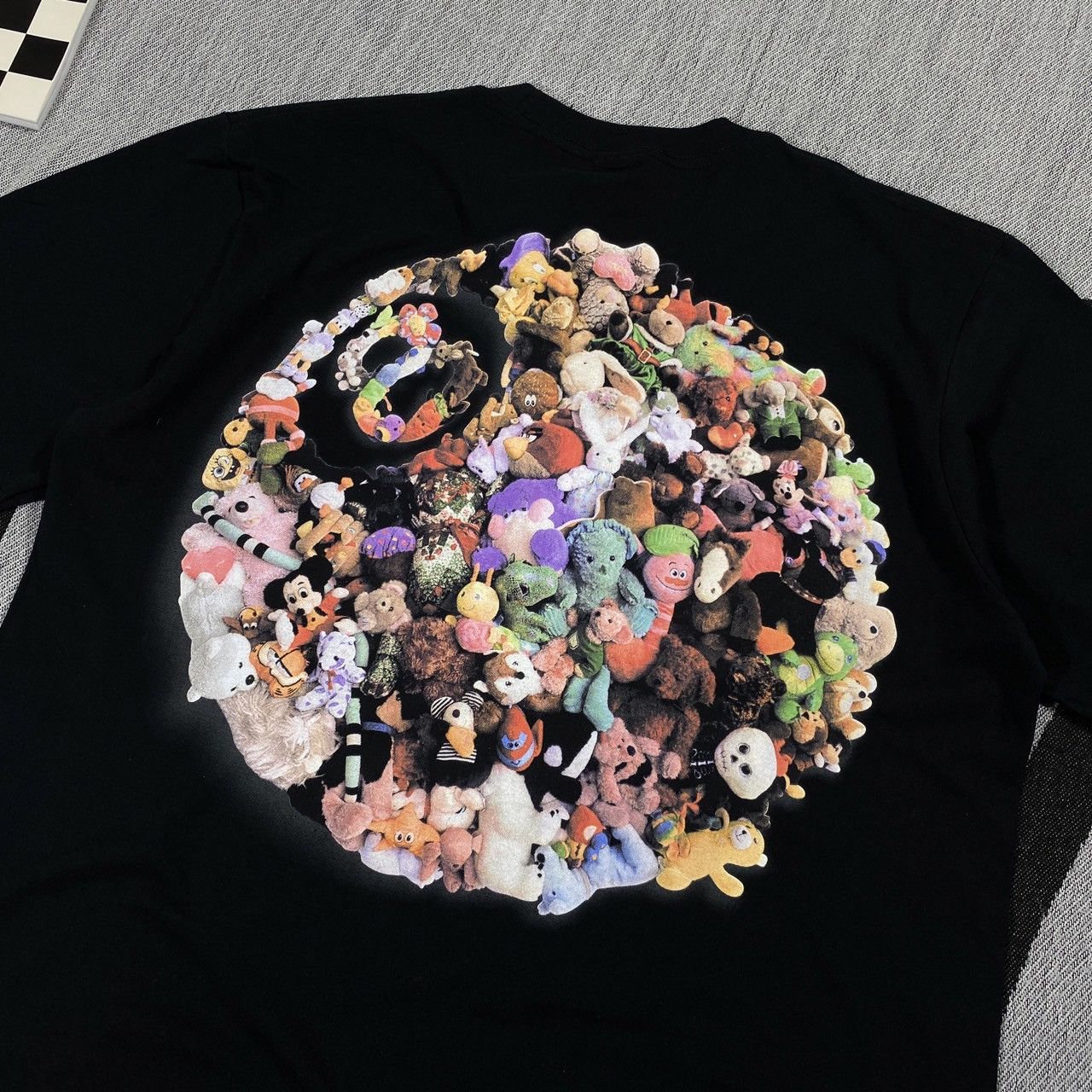 Stussy Stussy Plush Tee Black Size Large Size US L / EU 52-54 / 3 - 2 Thumbnail