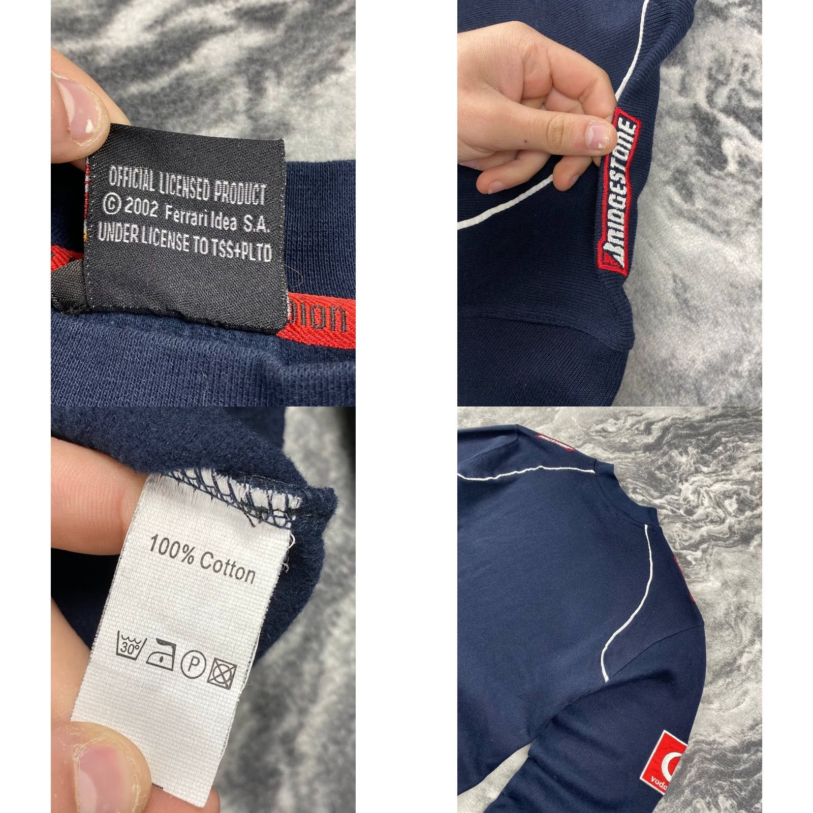 Marlboro VINTAGE Marlboro Sweatshirt Racing Men 2XL Blue Crew Neck Long Sleeve Pullover Logo Size US XXL / EU 58 / 5 - 8 Thumbnail