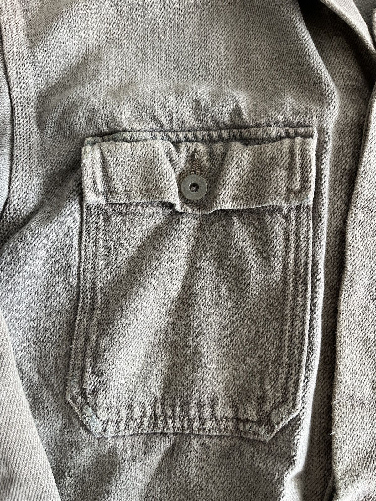 Yeezy Yeezy Season 6 Denim Work Jacket (unisex) Size US S / EU 44-46 / 1 - 16 Thumbnail