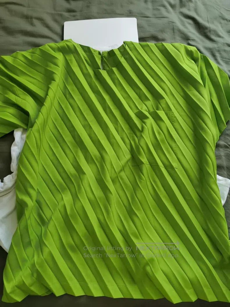 Issey Miyake Issey Miyake size:one size Green Main Line Top Size XXS / US 00 / IT 34 - 5 Thumbnail