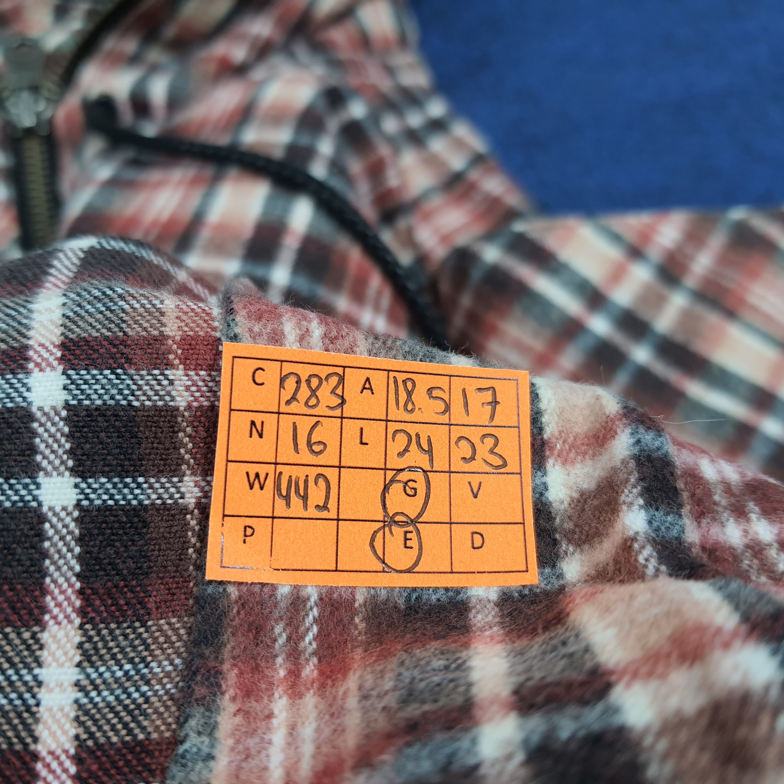 Schlussel Vintage SCHLÜSSEL Plaid Full Zip Jacket Grunge C283N16 Size US XS / EU 42 / 0 - 8 Thumbnail