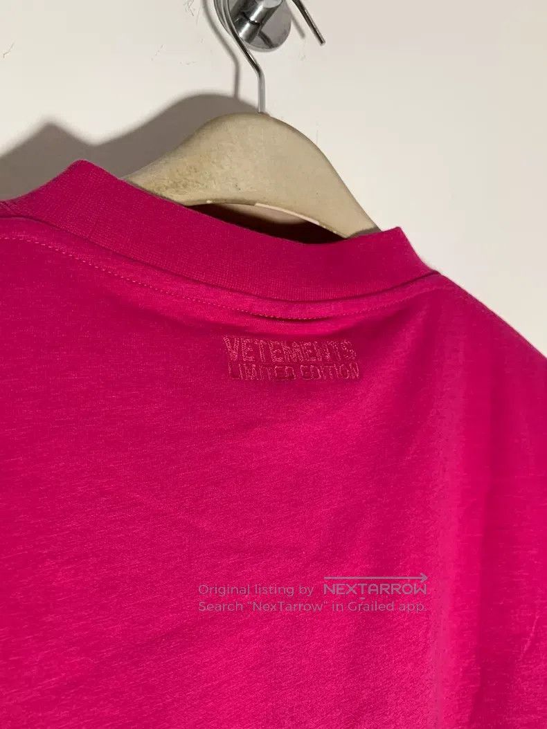 Vetements Vetements Short Sleeve T-Shirt Size US S / EU 44-46 / 1 - 6 Thumbnail